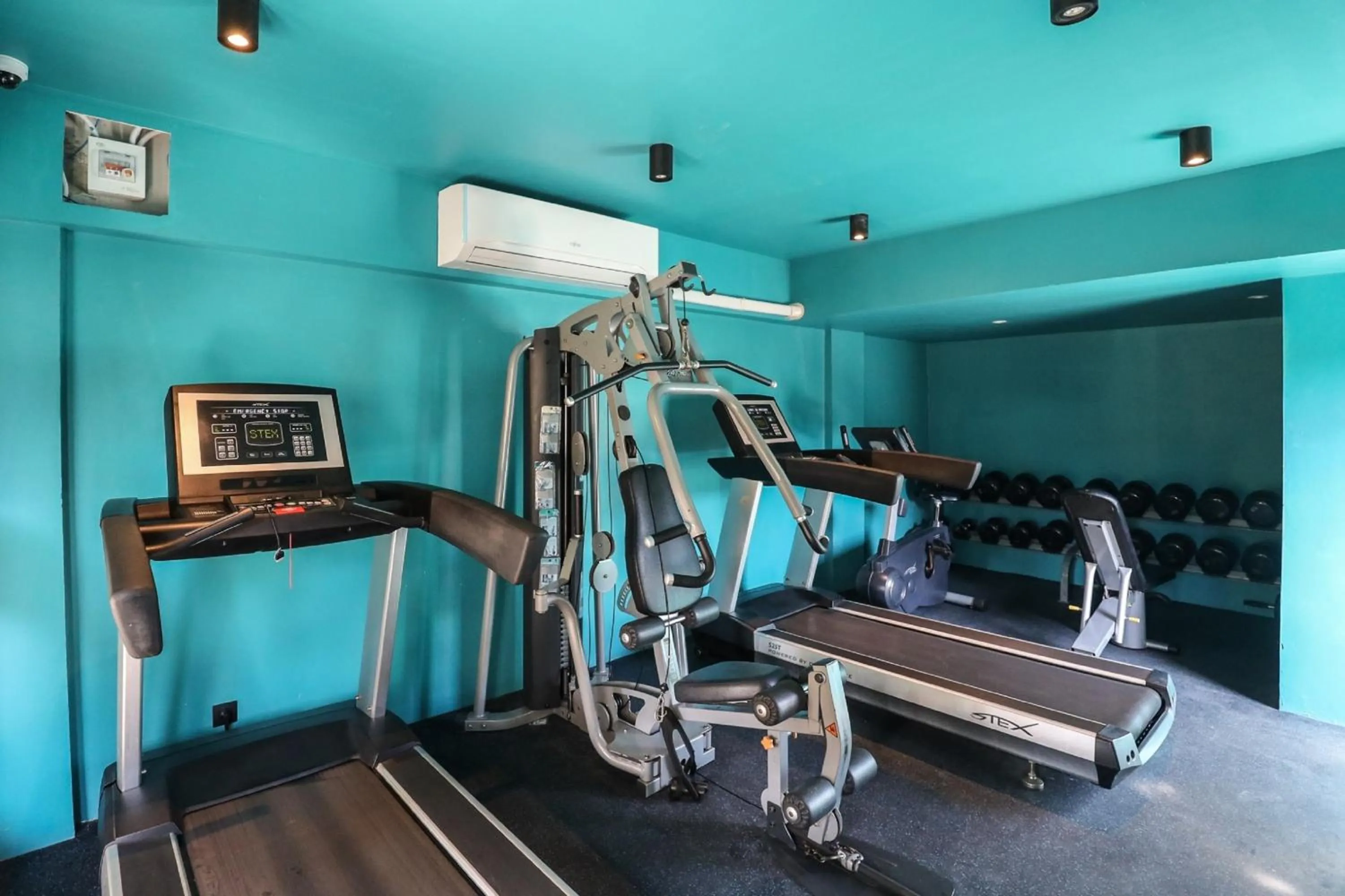 Fitness centre/facilities in The Quba Boutique Hotel Pattaya