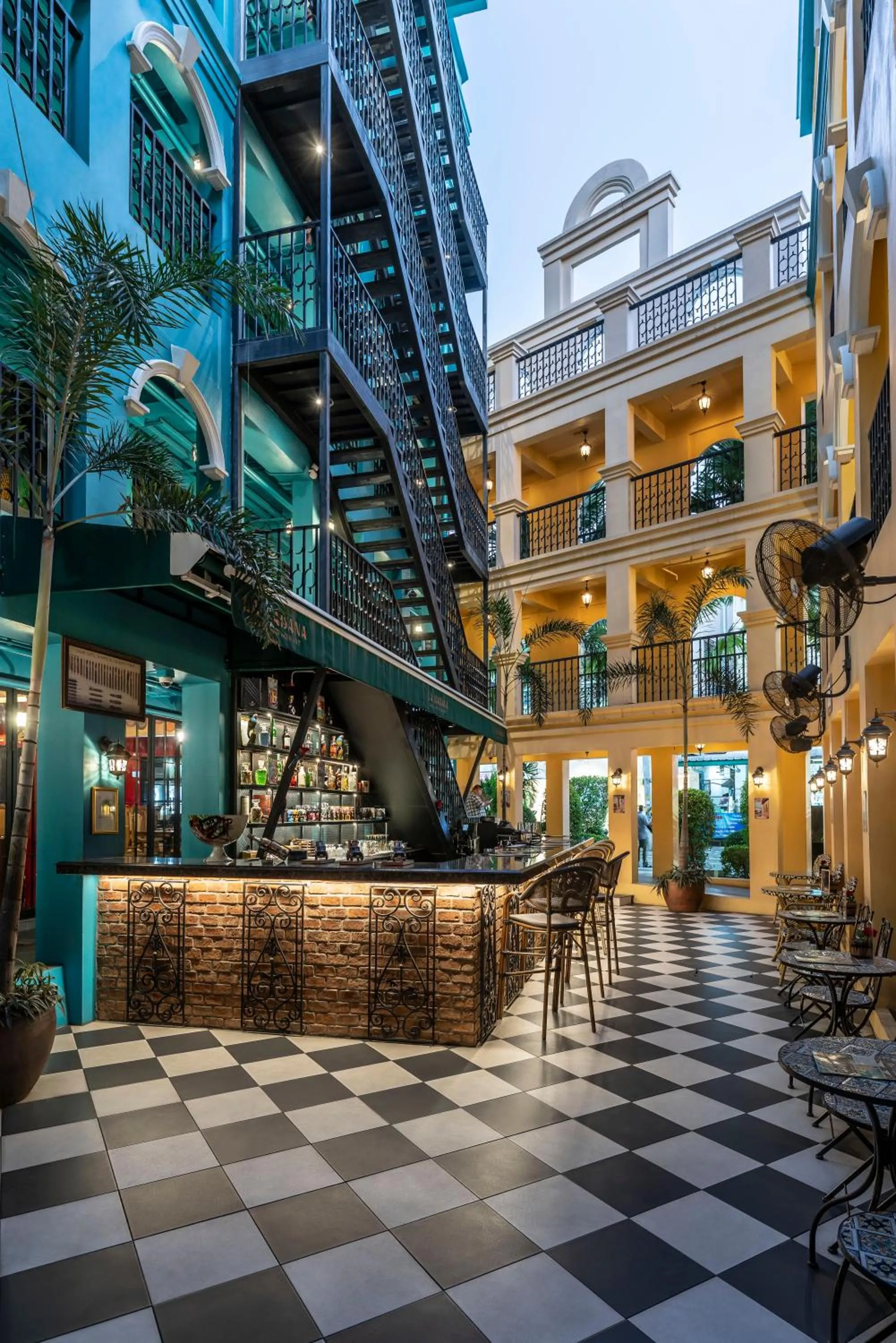 Property building in The Quba Boutique Hotel Pattaya