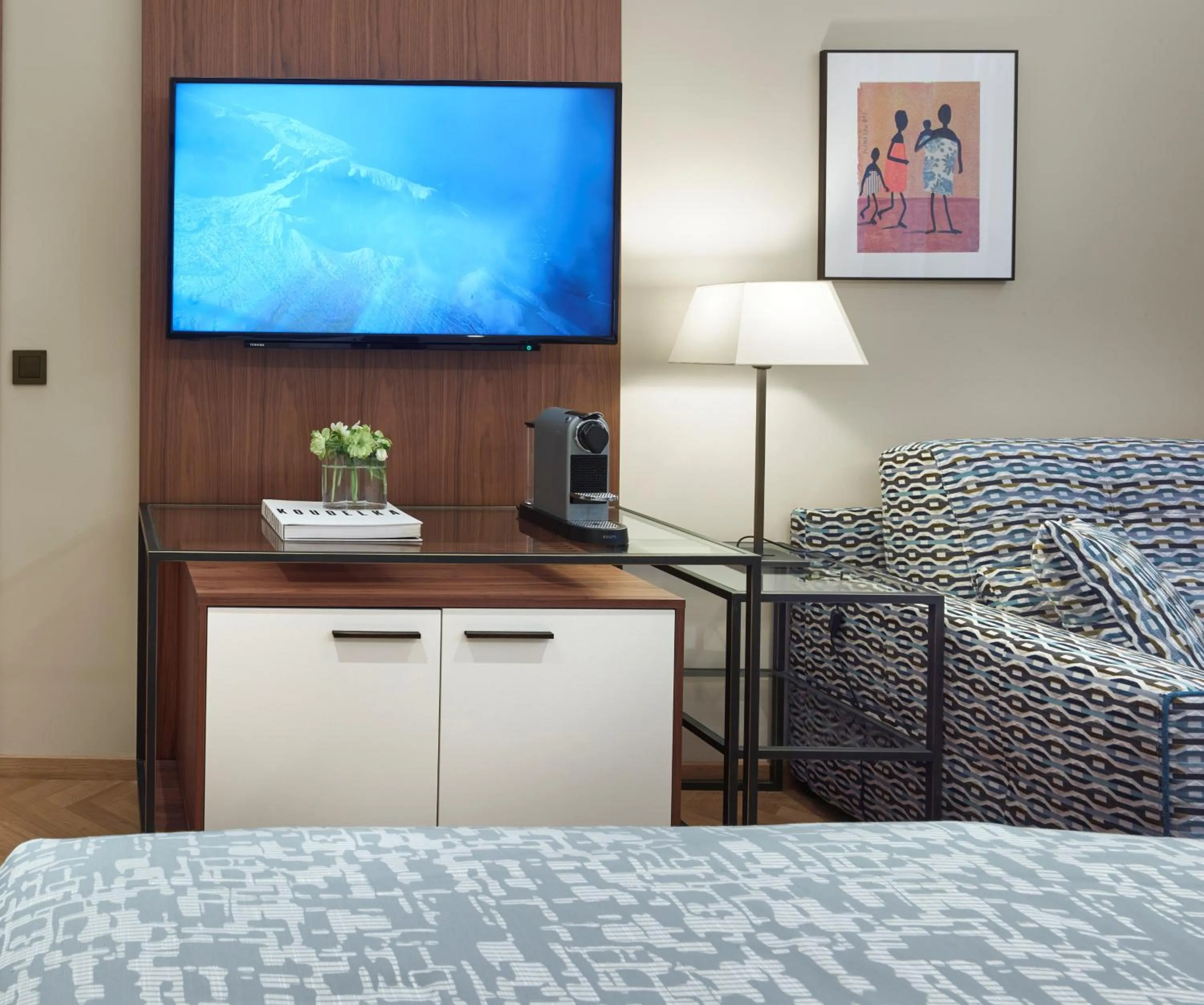 Bed in EST Grand Hotel Savoy