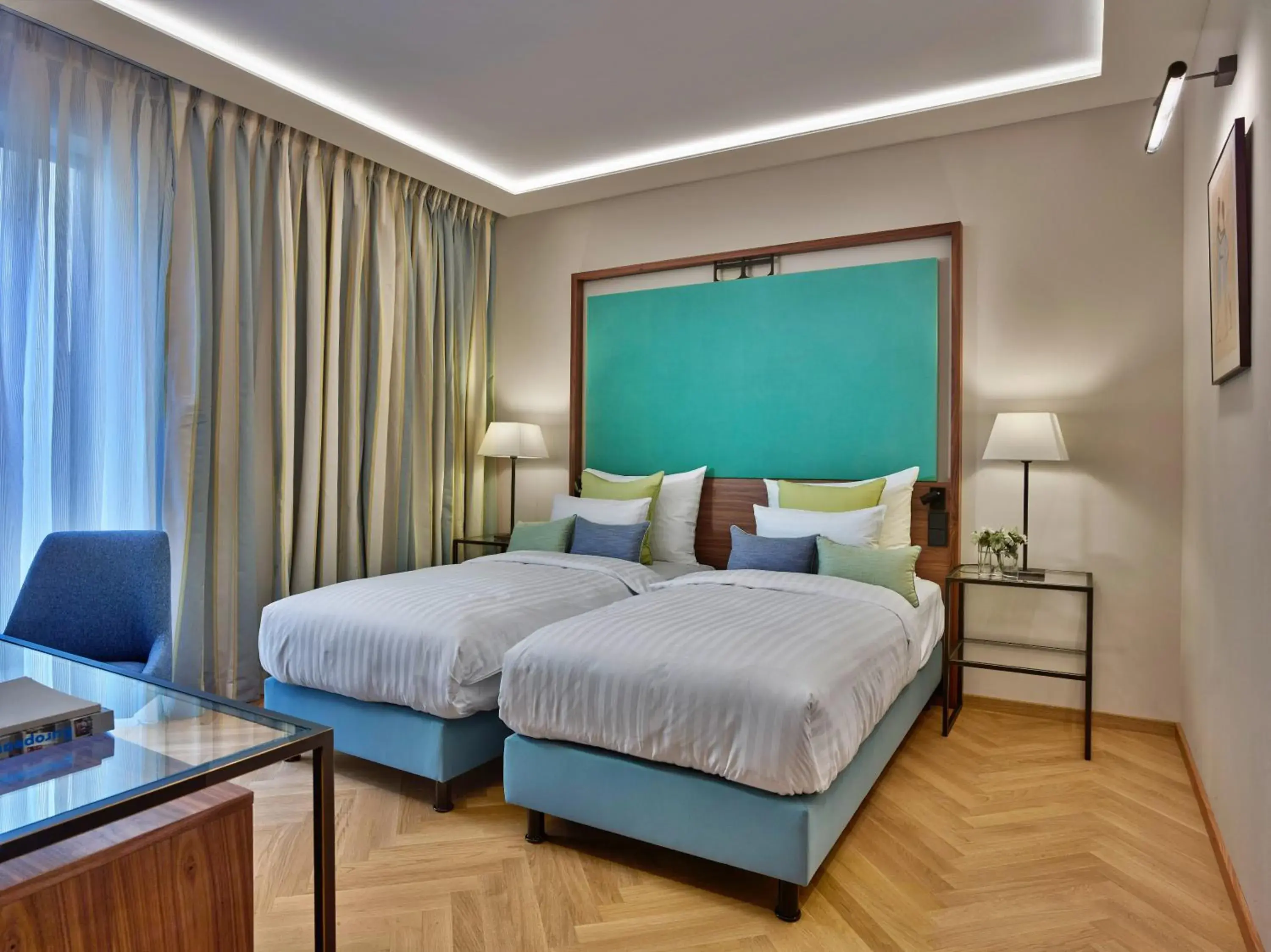 Bedroom, Bed in EST Grand Hotel Savoy Bedroom, Bed in EST Grand Hotel Savoy