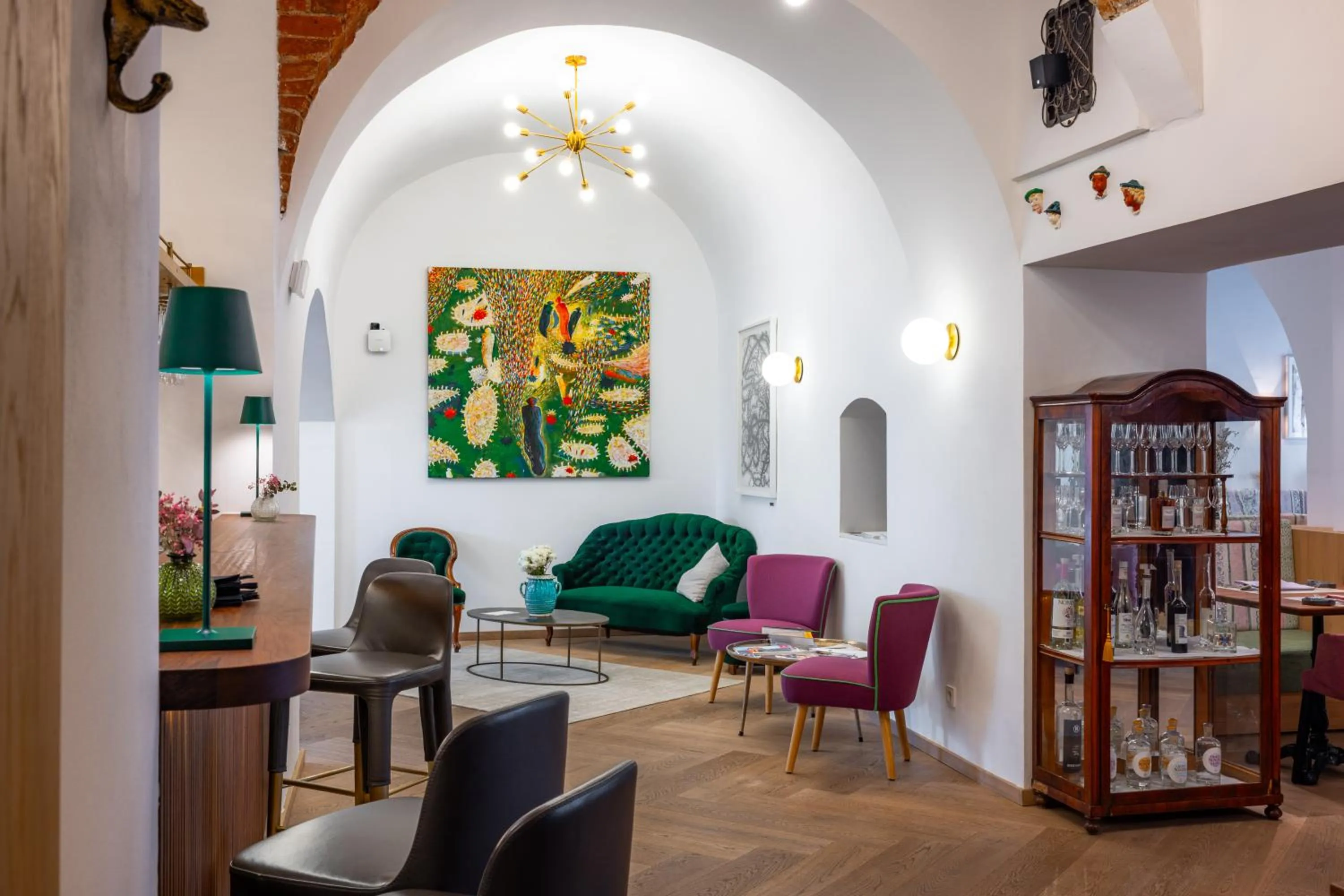 Restaurant/places to eat in Boutiquehotel Zum Goldenen Hirschen