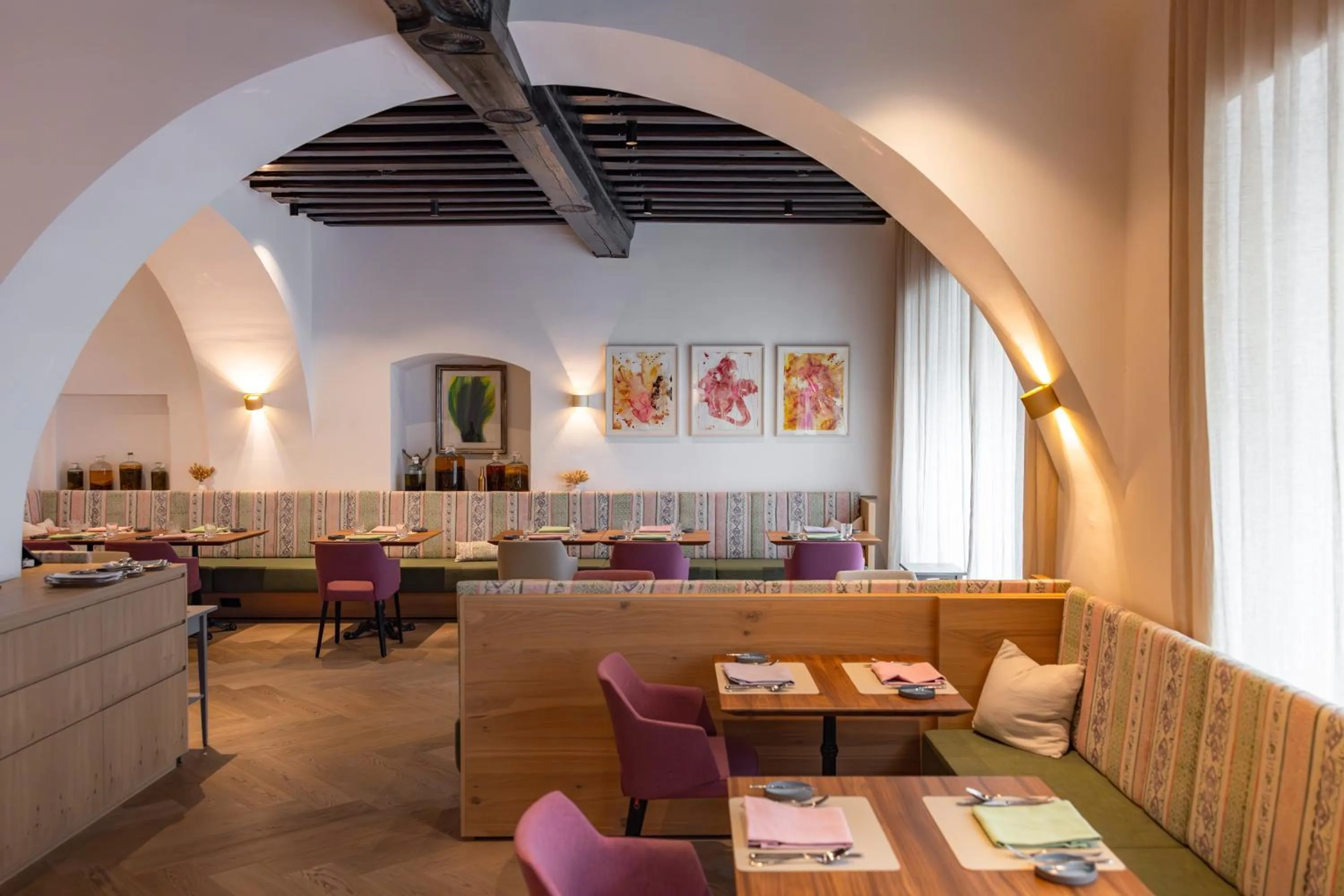 Restaurant/places to eat in Boutiquehotel Zum Goldenen Hirschen