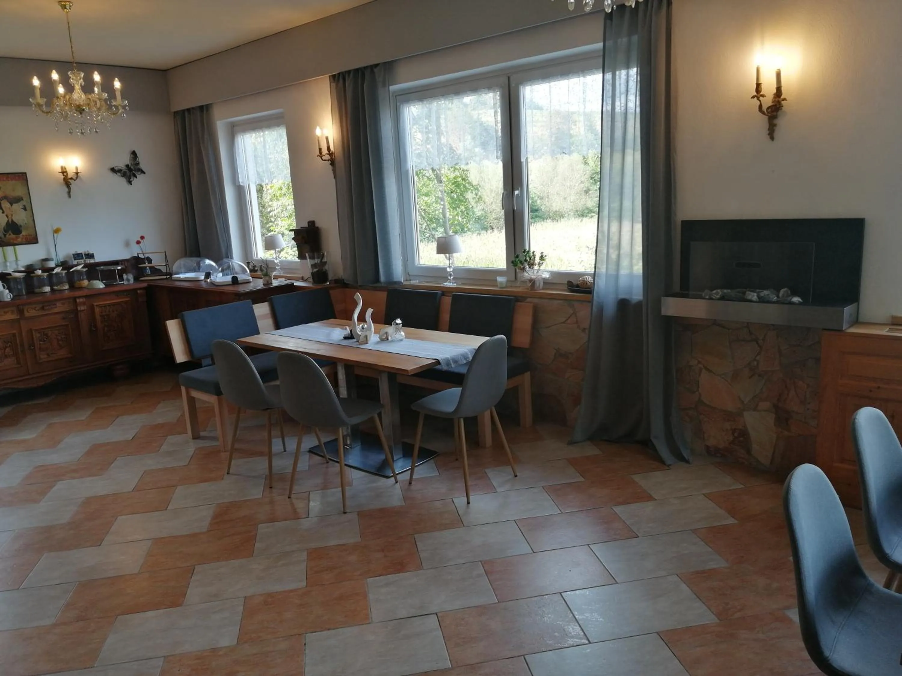 Seating area in Pension Arkadenhof