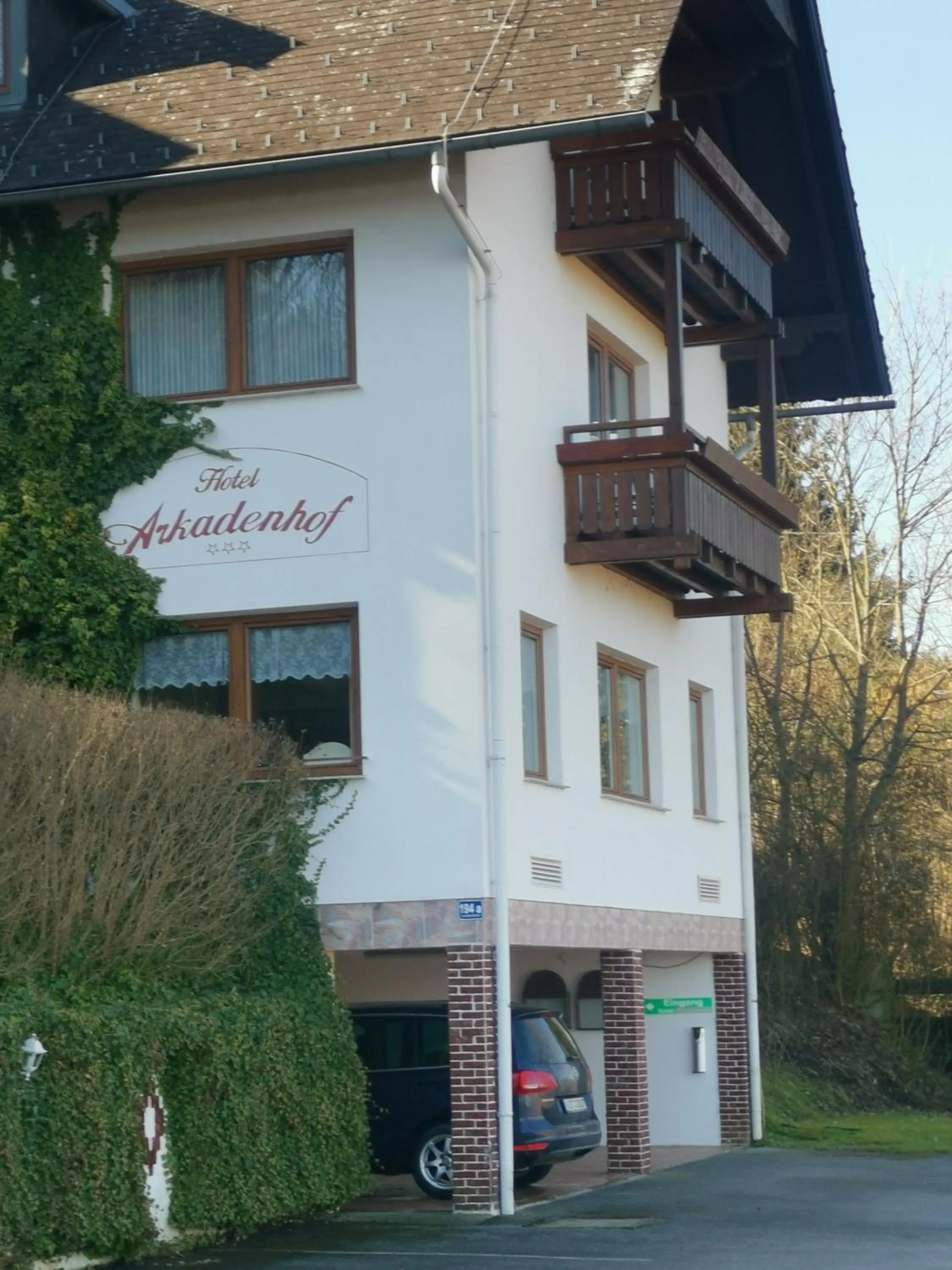Property building in Pension Arkadenhof