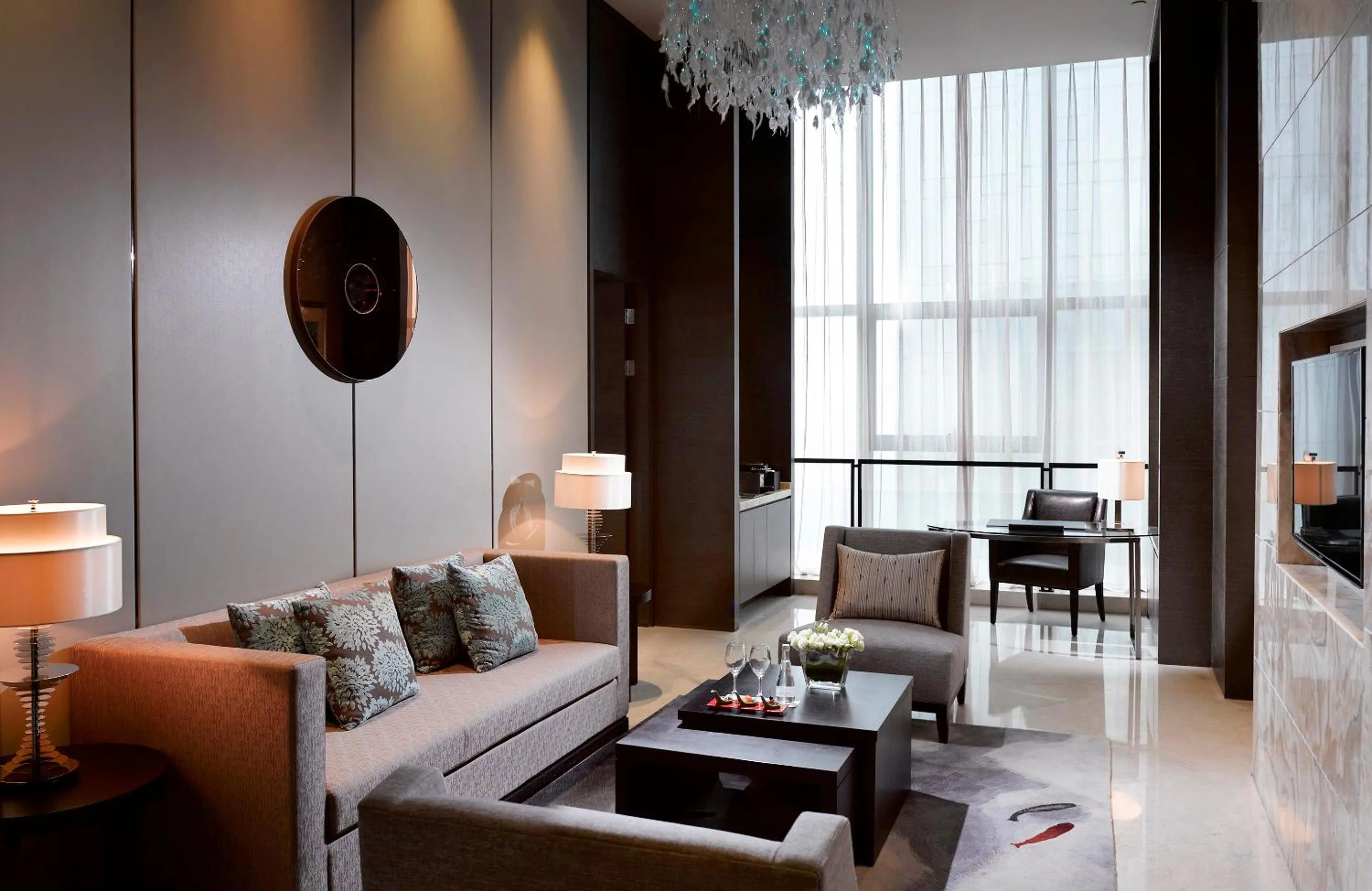 Living room in Melia Jinan