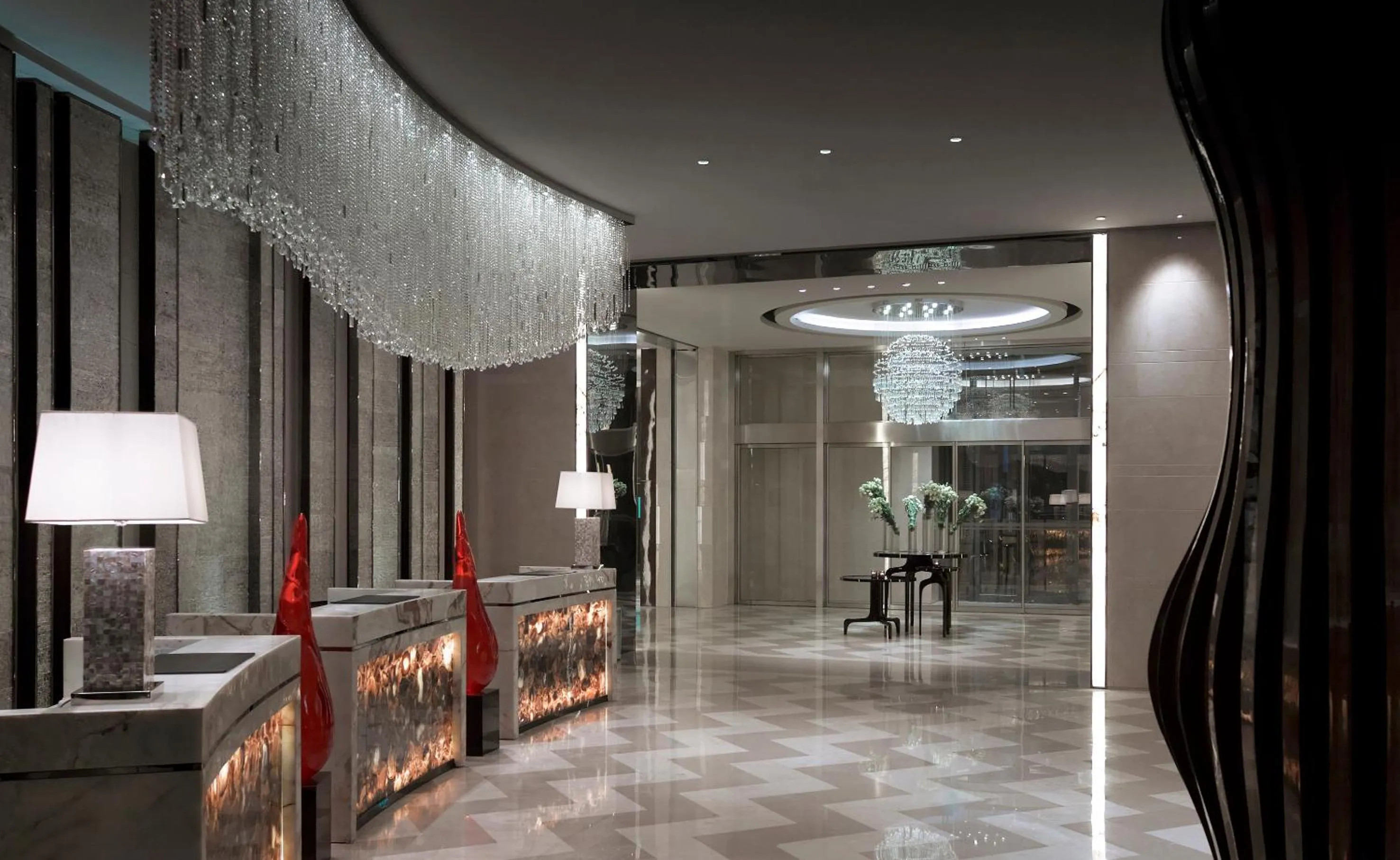 Lobby or reception in Melia Jinan