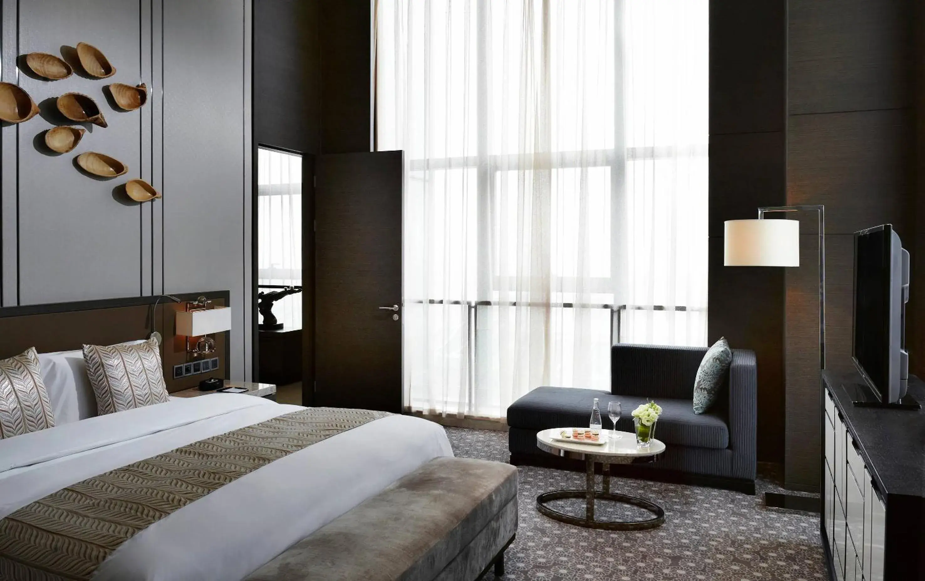 Bed in Meliá Jinan Bed in Meliá Jinan