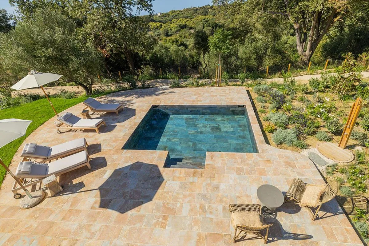 Pool view in Eliamos Villas Hotel & Spa