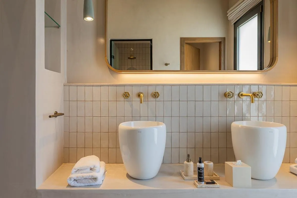 Bathroom in Eliamos Villas Hotel & Spa