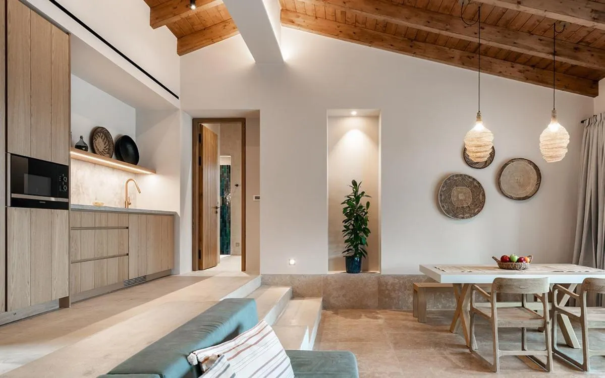 Living room in Eliamos Villas Hotel & Spa