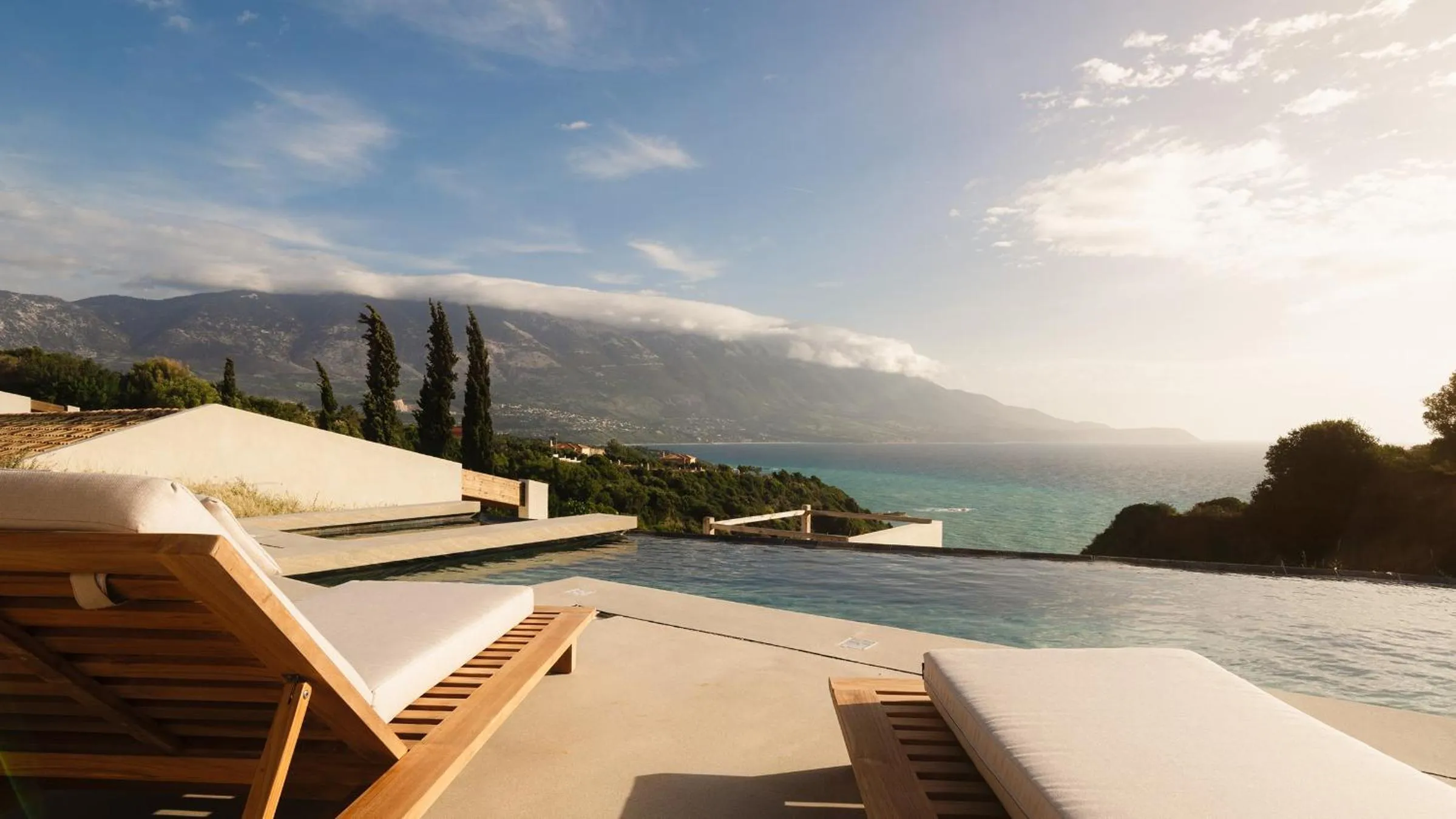 Pool view in Eliamos Villas Hotel & Spa