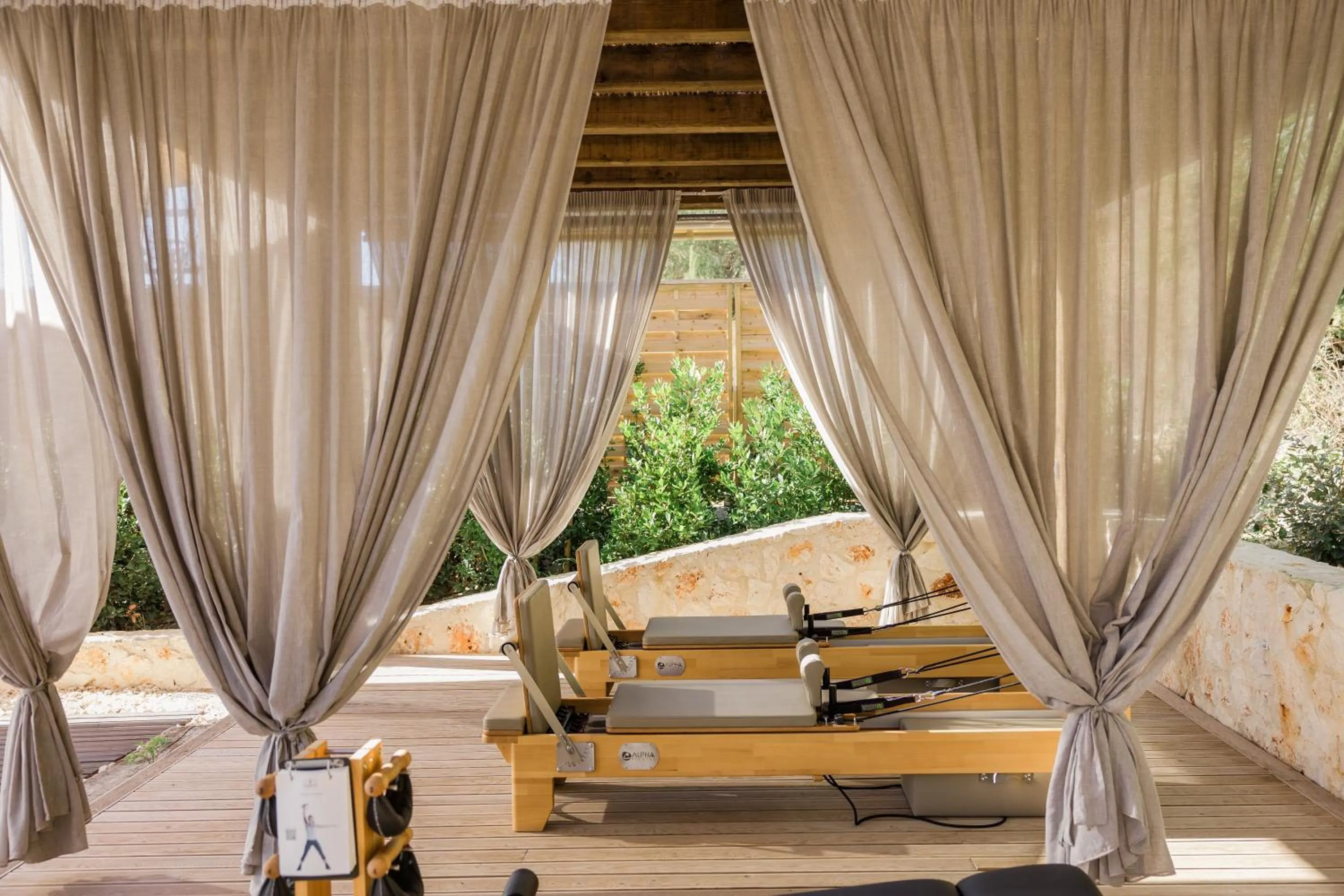 Fitness centre/facilities in Eliamos Villas Hotel & Spa