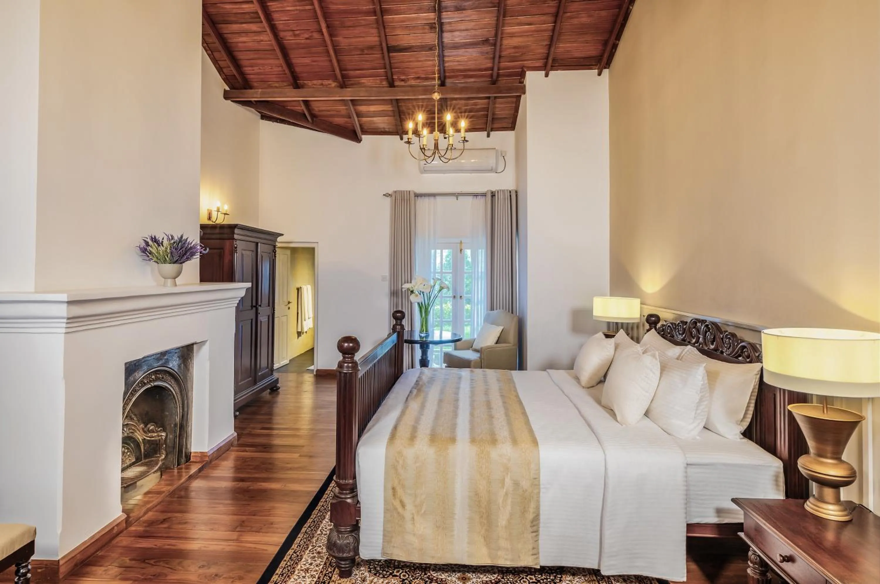 Bed in The Lavender House by Reveal