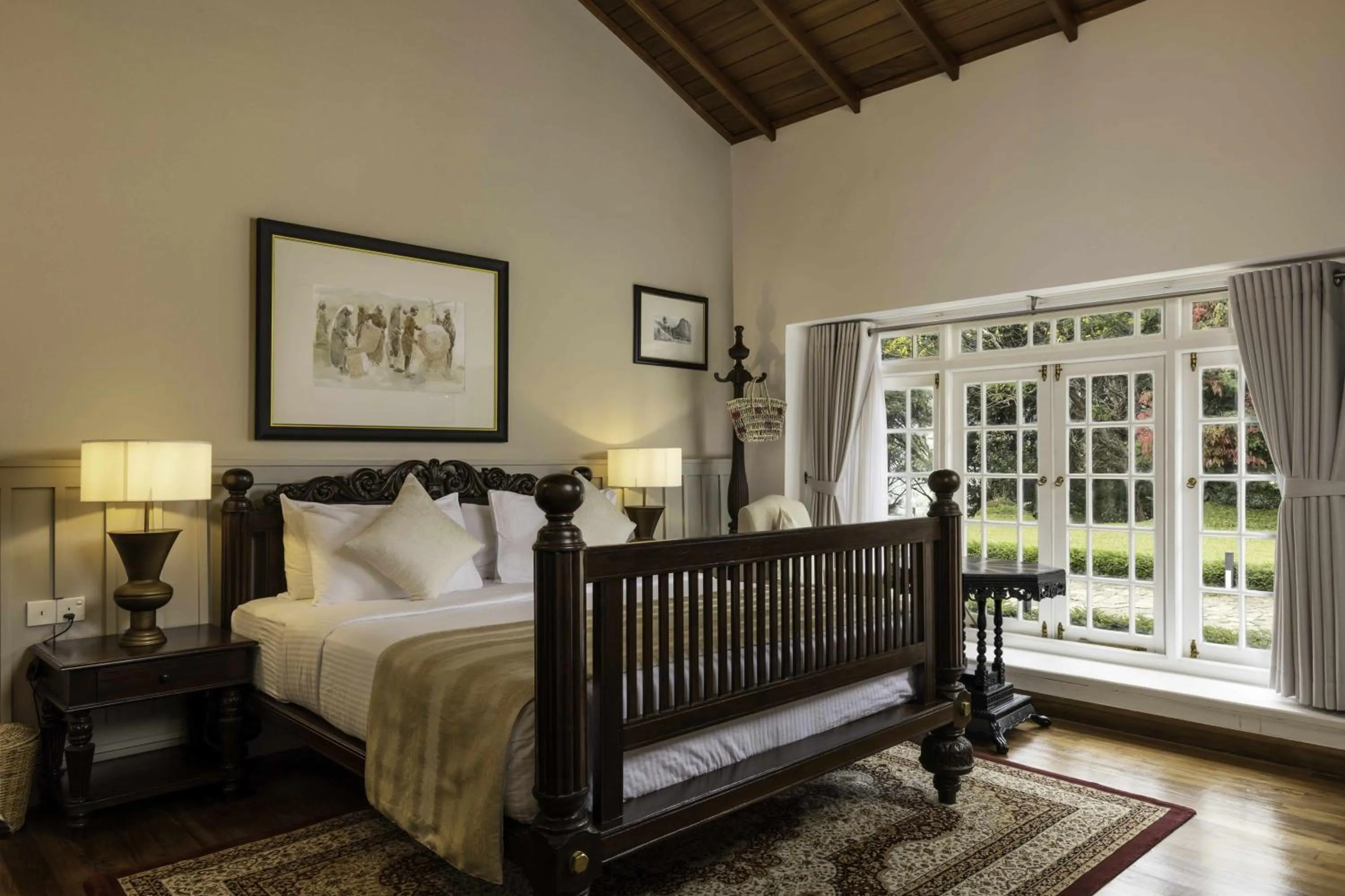 Bed in The Lavender House by Reveal