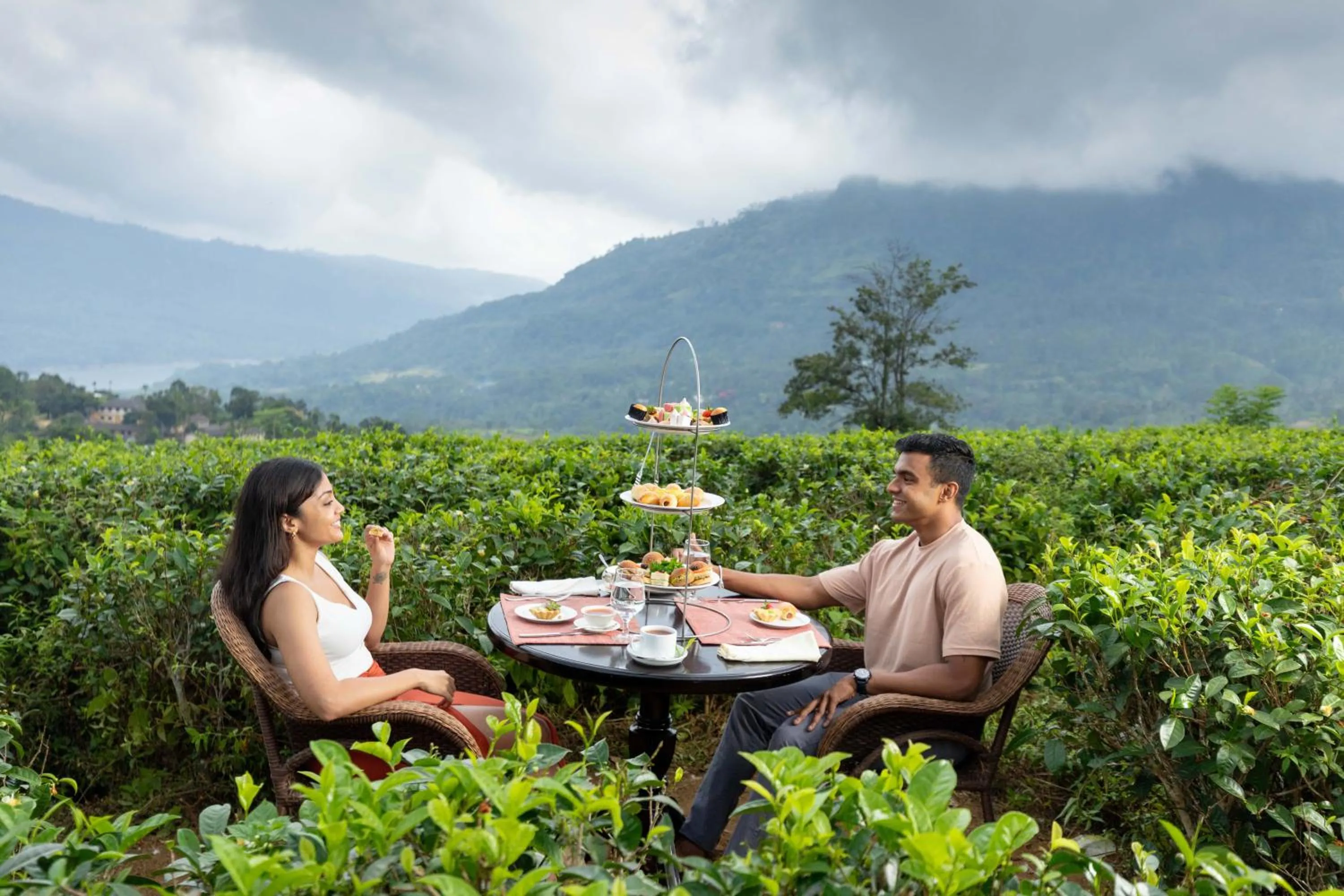 Dining area in The Lavender House by Reveal