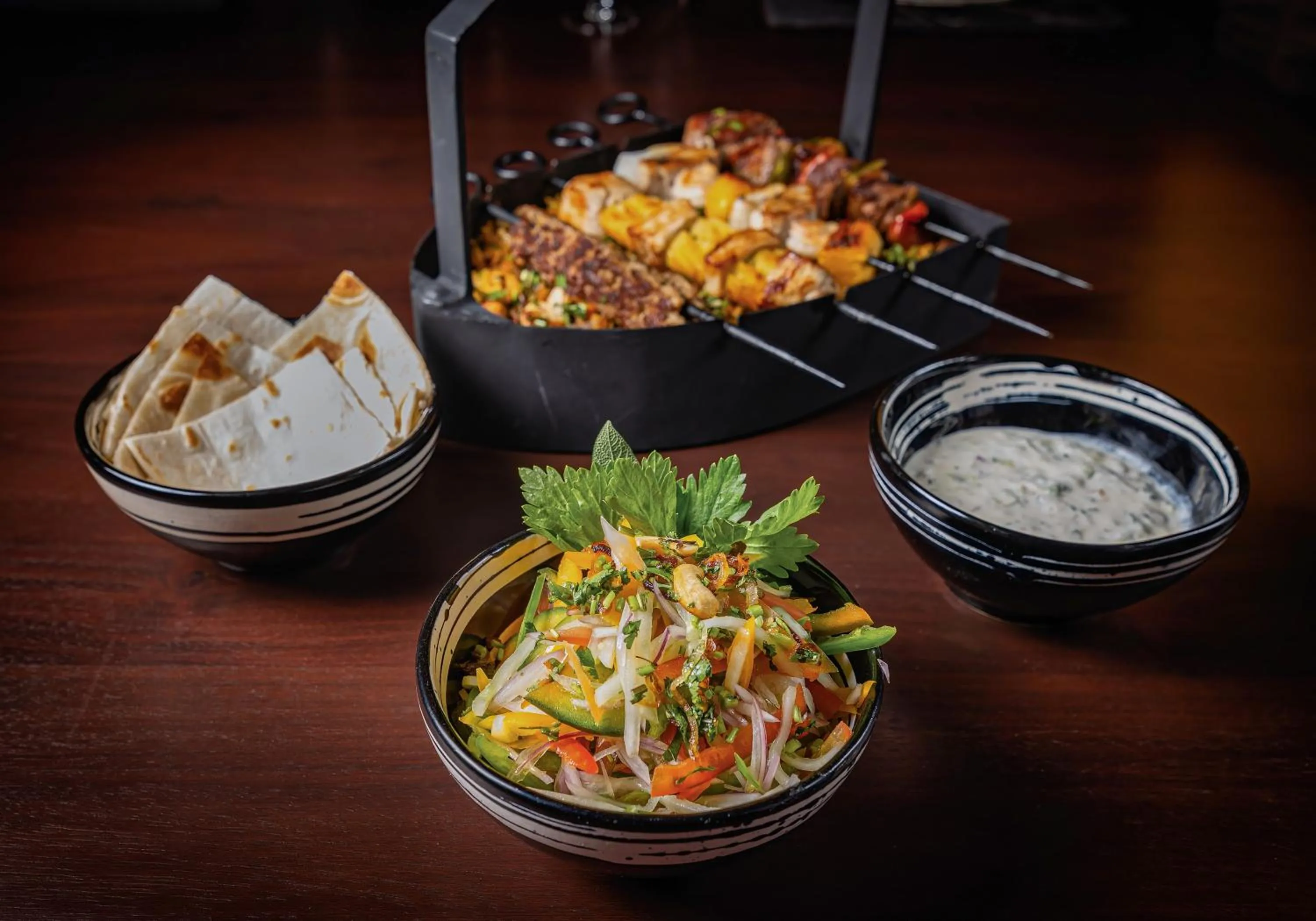 Dining area in The Lavender House by Reveal