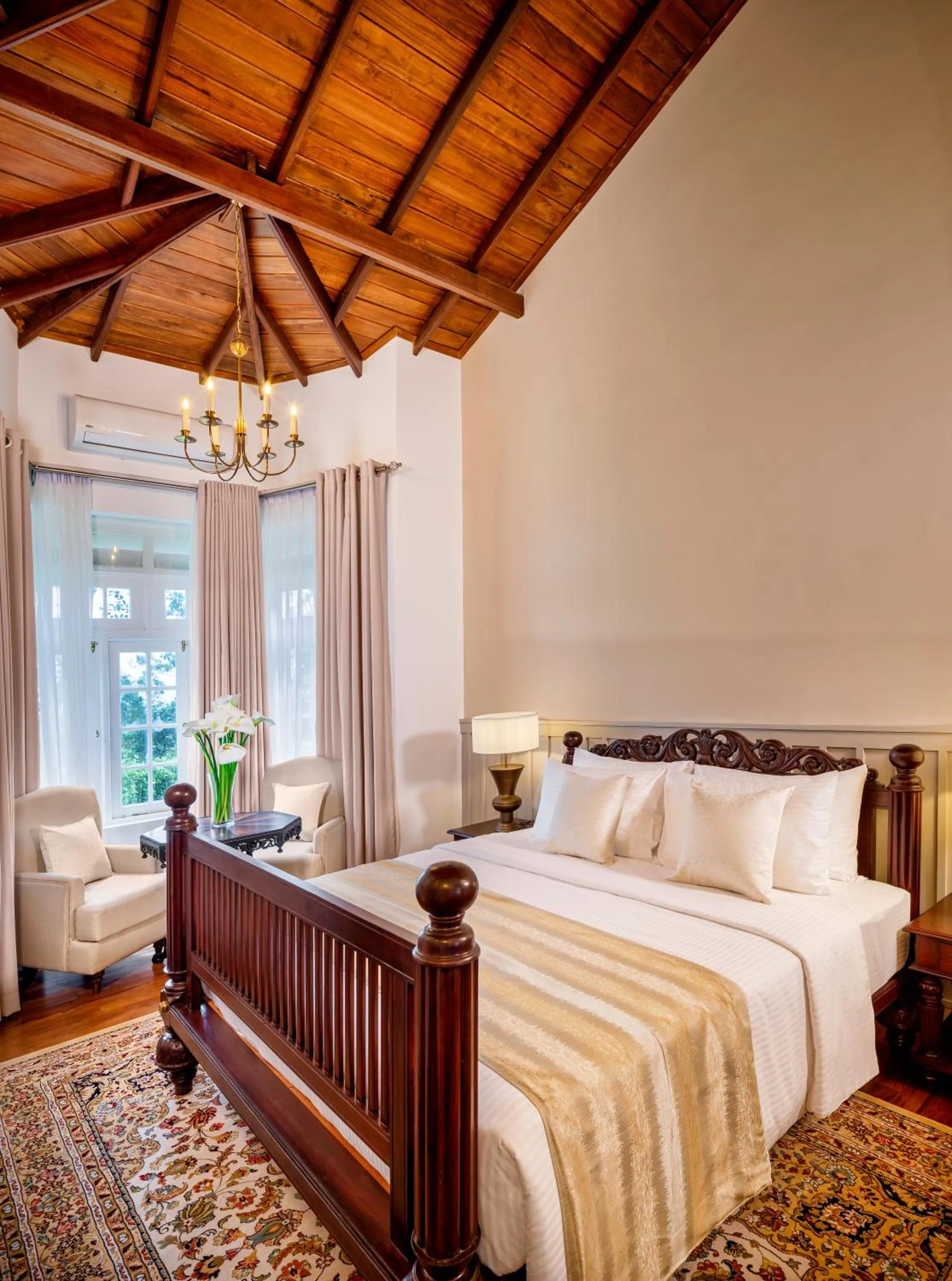 Bed in The Lavender House by Reveal