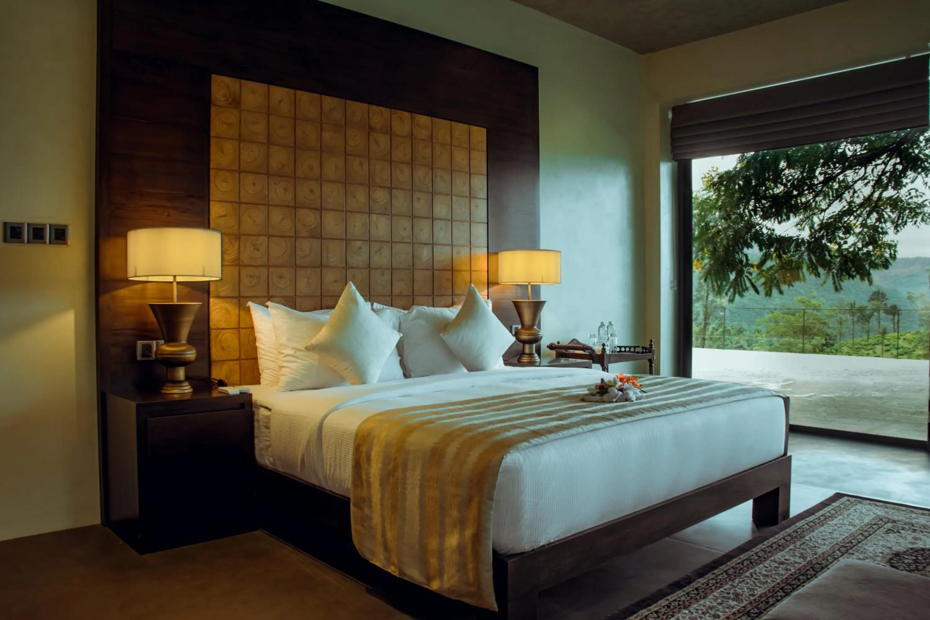 Bedroom, Bed in The Lavender House by Reveal