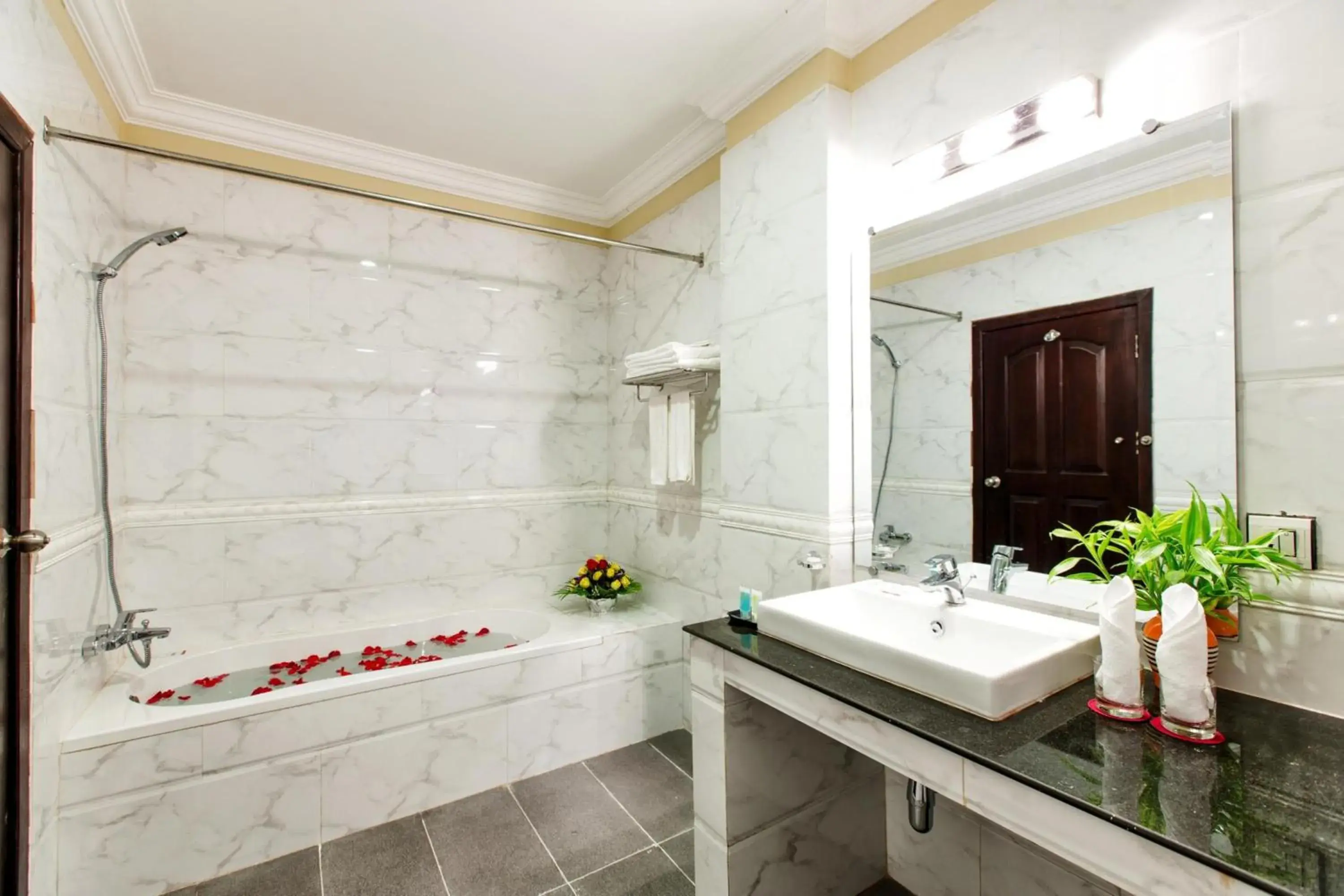 Bathroom in Classy Hotel & Spa Bathroom in Classy Hotel & Spa