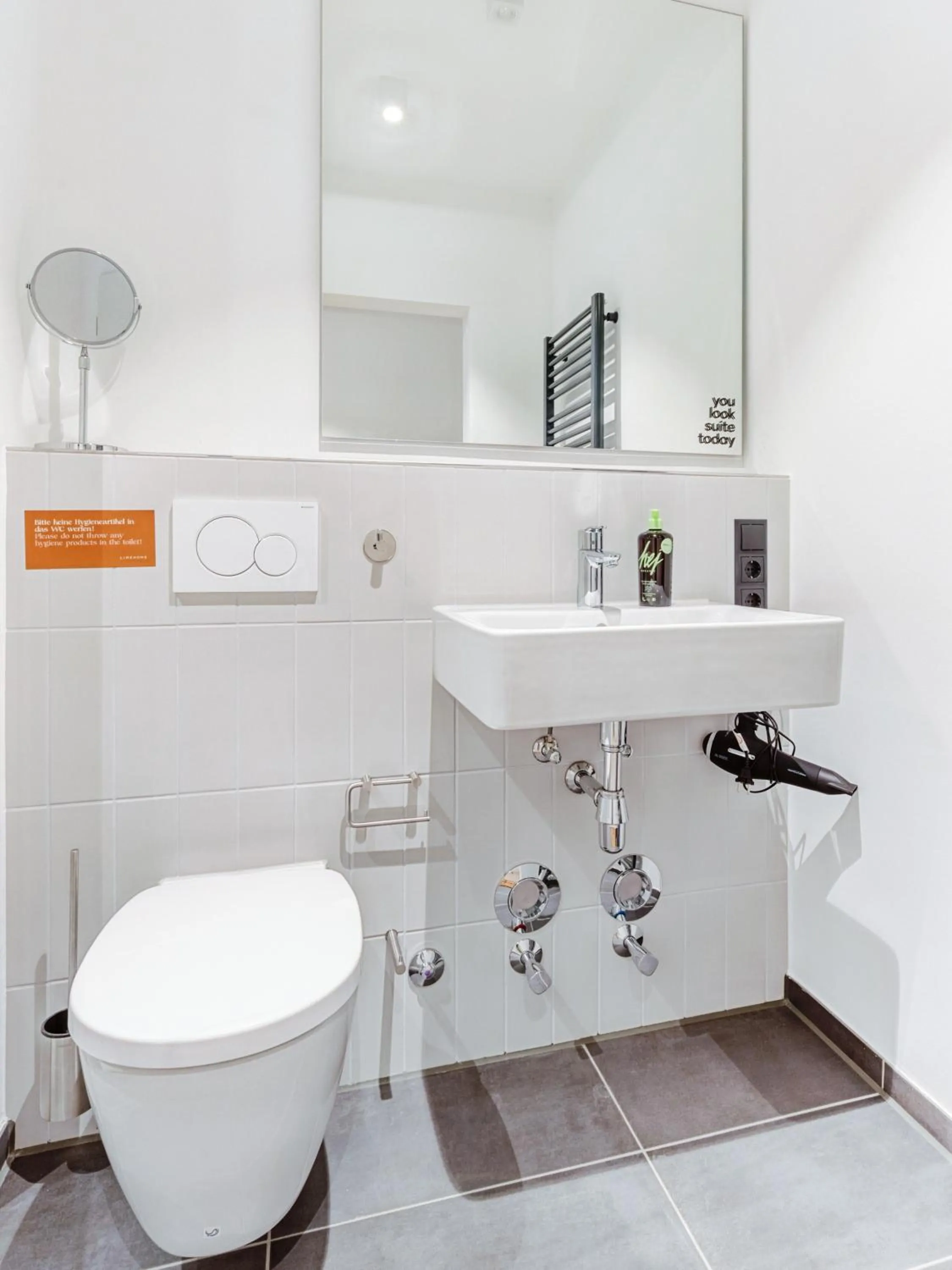 Bathroom in Limehome Münster Von-Steuben-Str - Digital Access