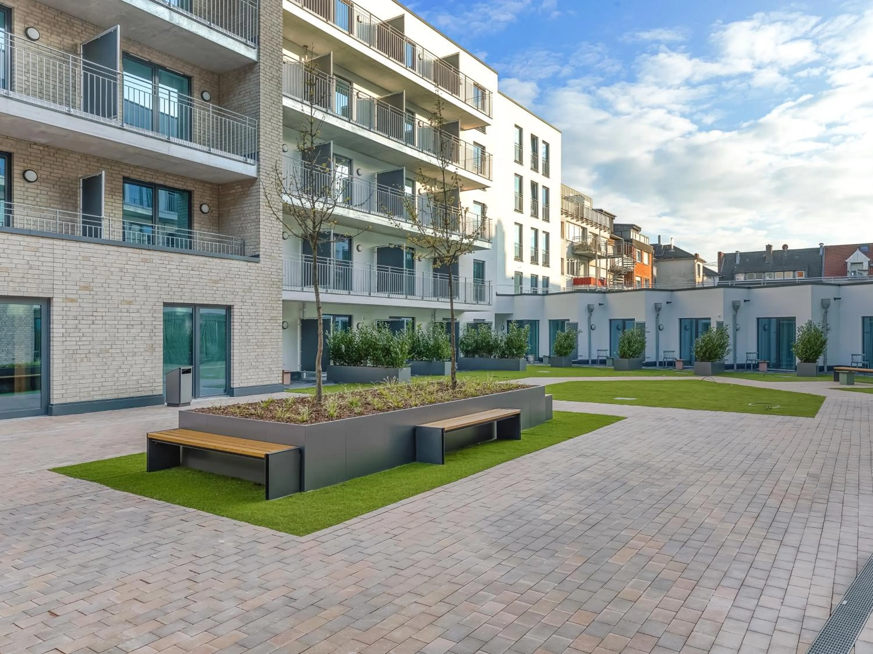 Property building in Limehome Münster Von-Steuben-Str - Digital Access