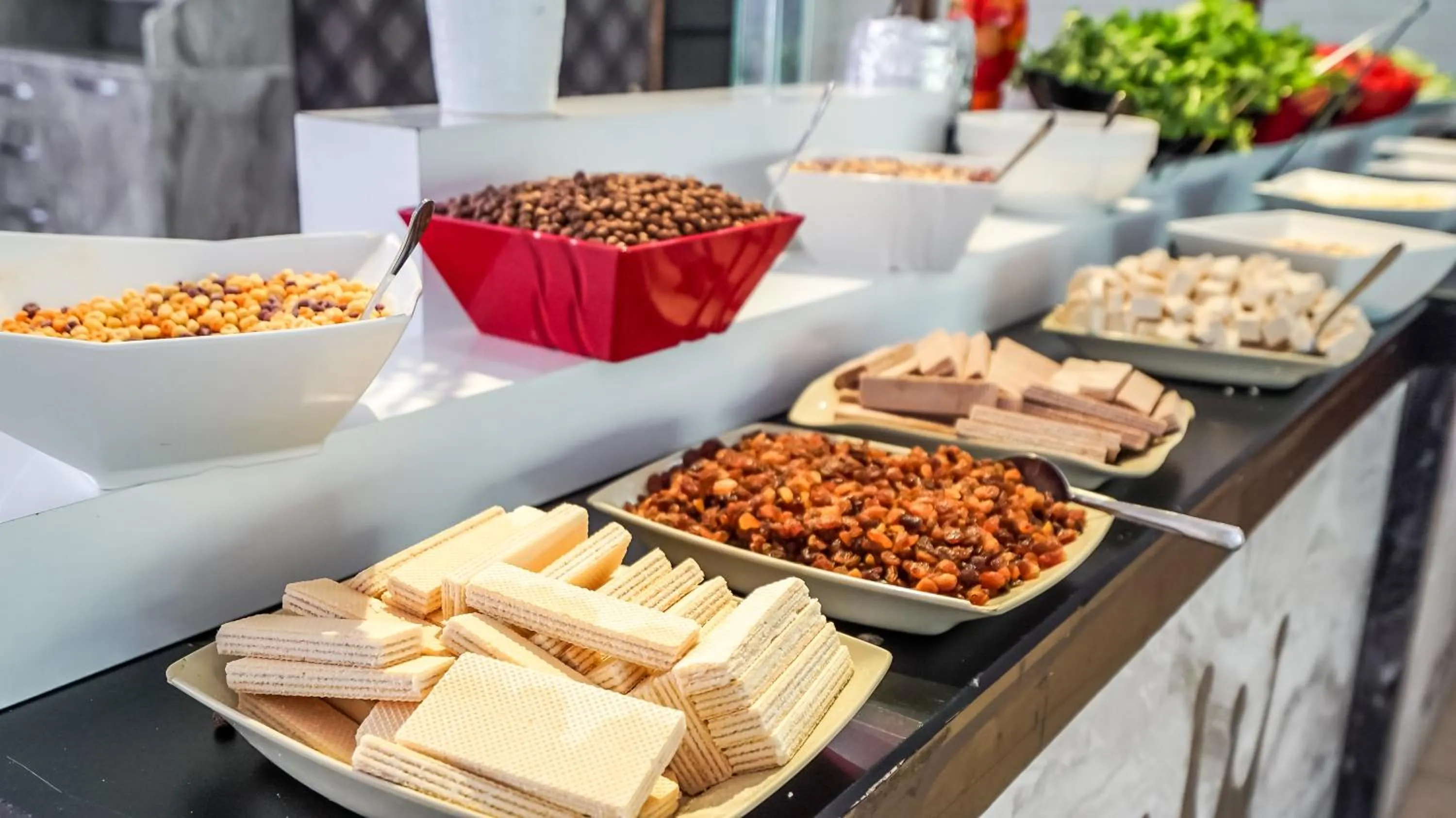 Buffet breakfast in CASTLE PARK HOTEL