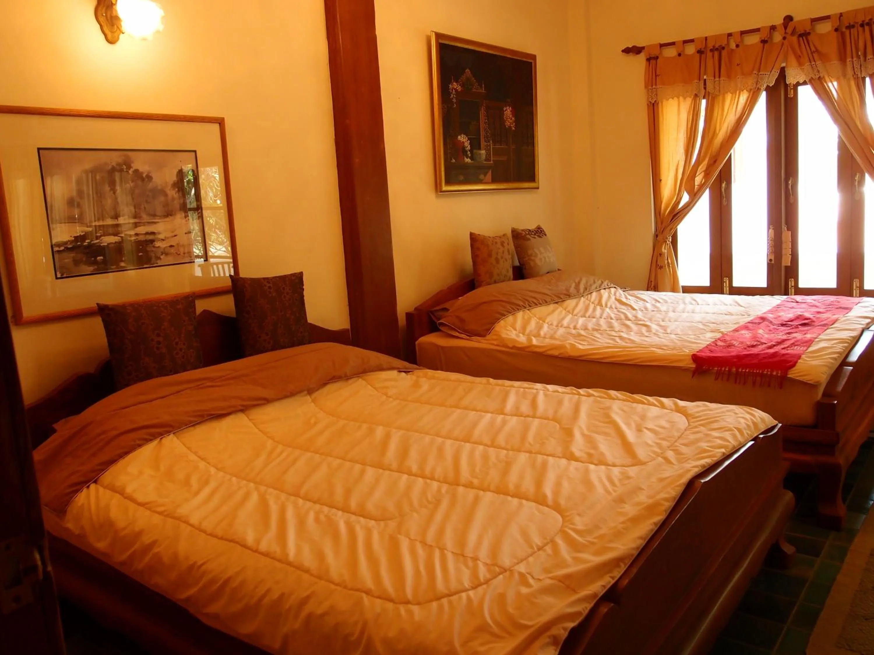 Bed in Khum Khun Wang Resort
