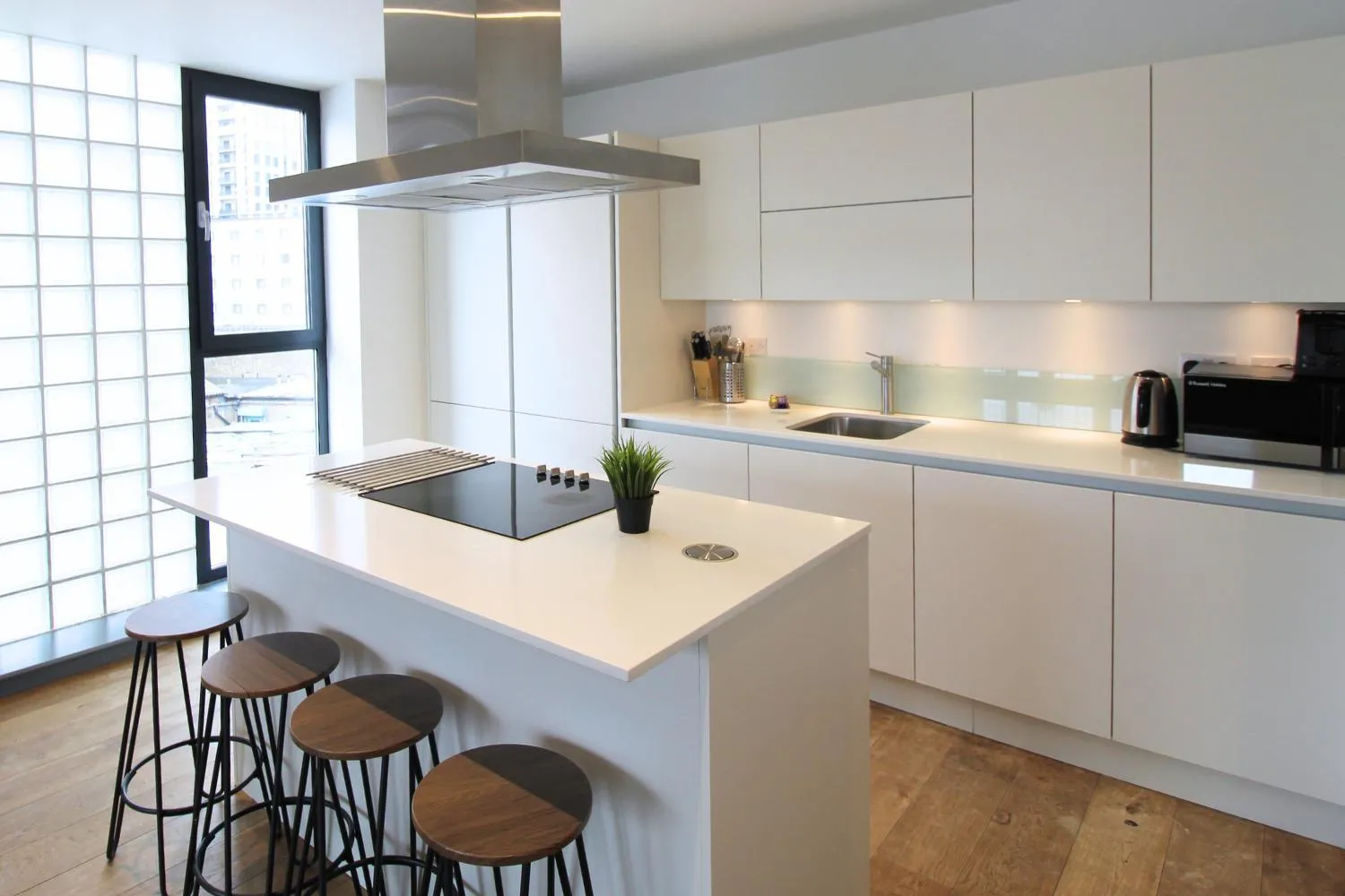 Kitchen or kitchenette in Canning Town by Viridian Apartments