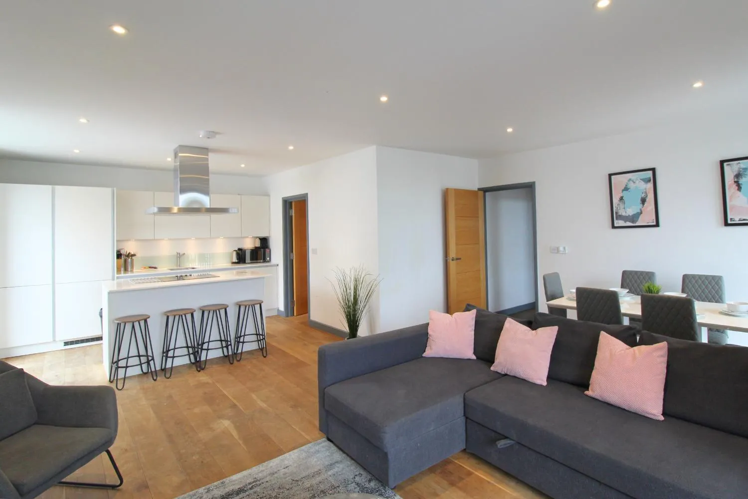 Kitchen or kitchenette in Canning Town by Viridian Apartments