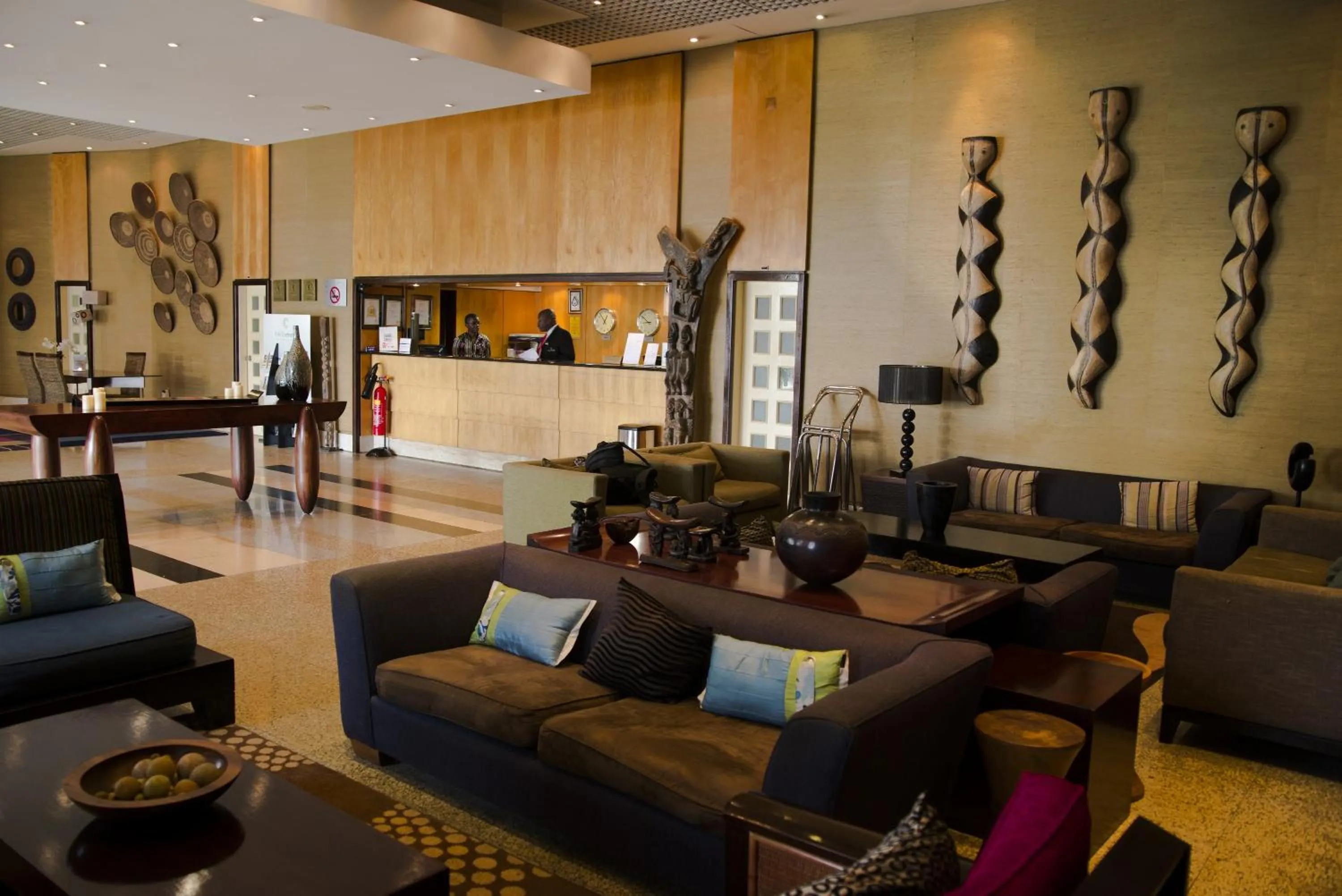 Lobby or reception in Hotel Continental Luanda