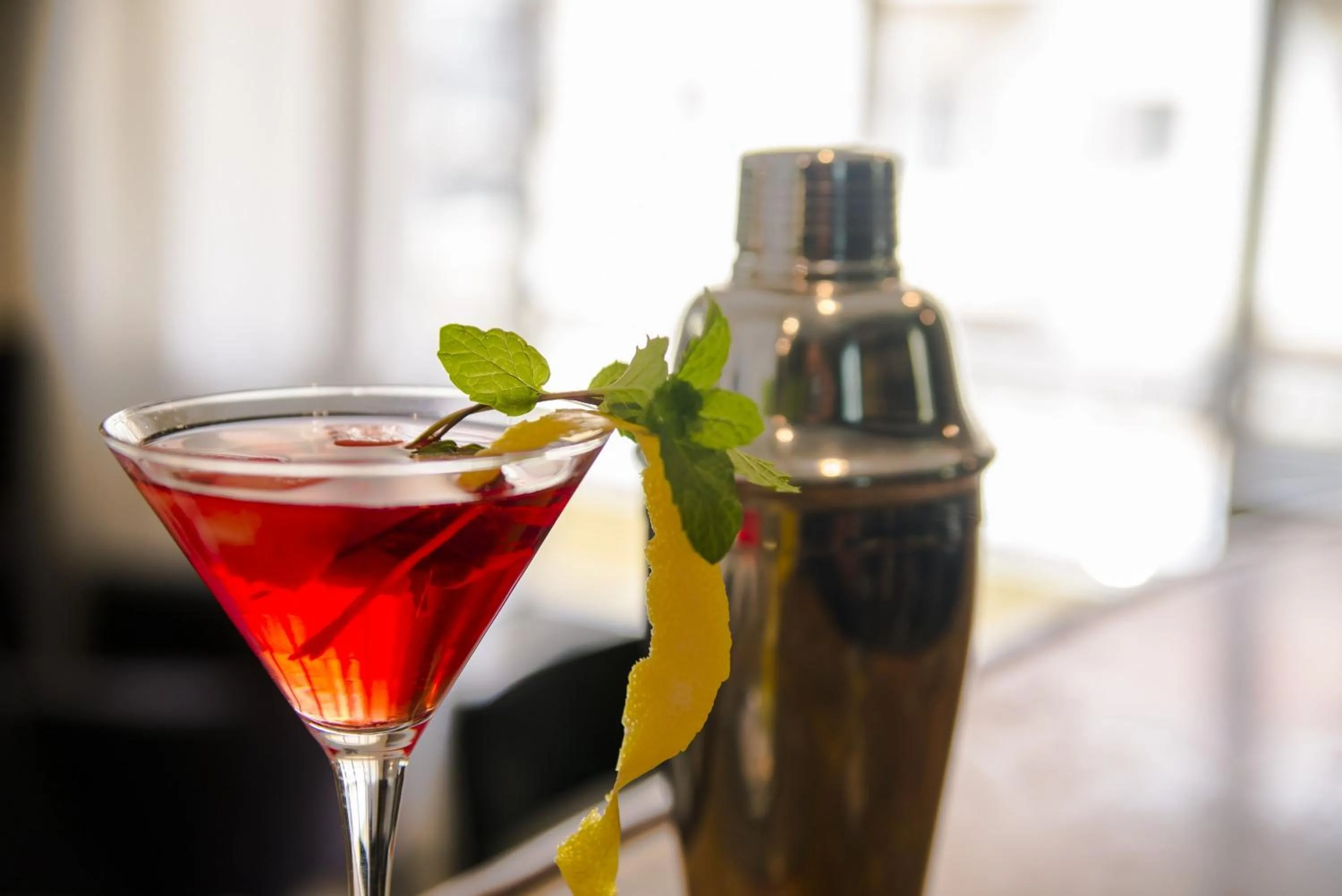 Alcoholic drinks in Hotel Continental Luanda