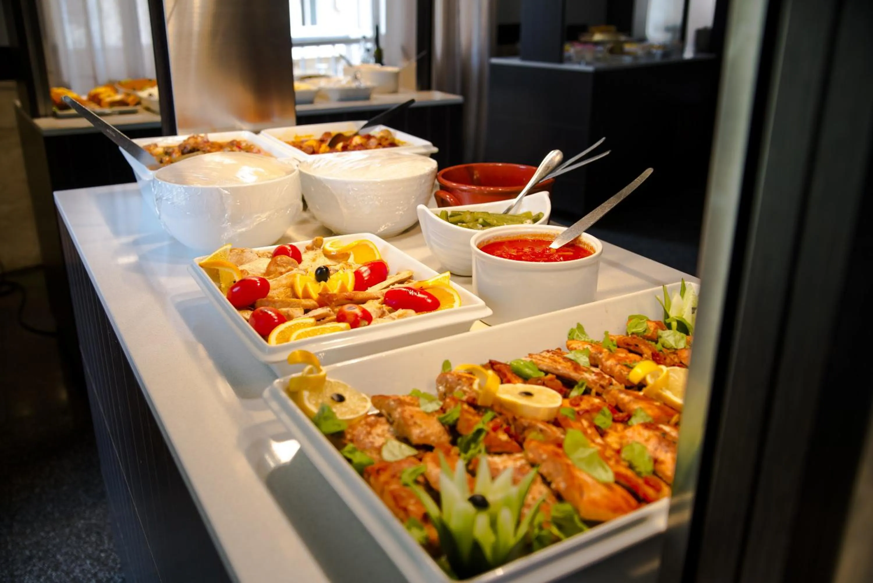 Food in Hotel Continental Luanda