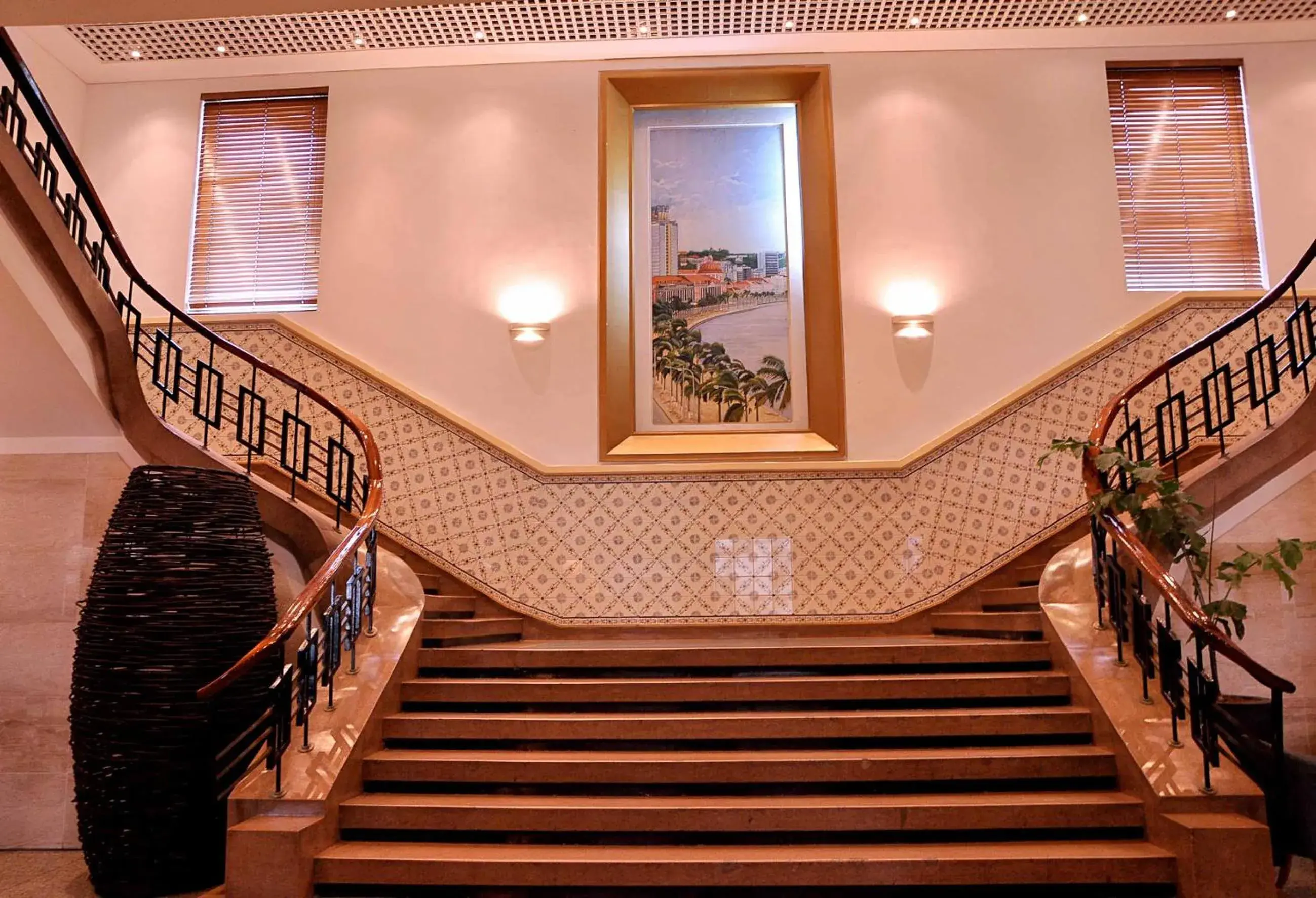 Lobby or reception in Hotel Continental Luanda Lobby or reception in Hotel Continental Luanda