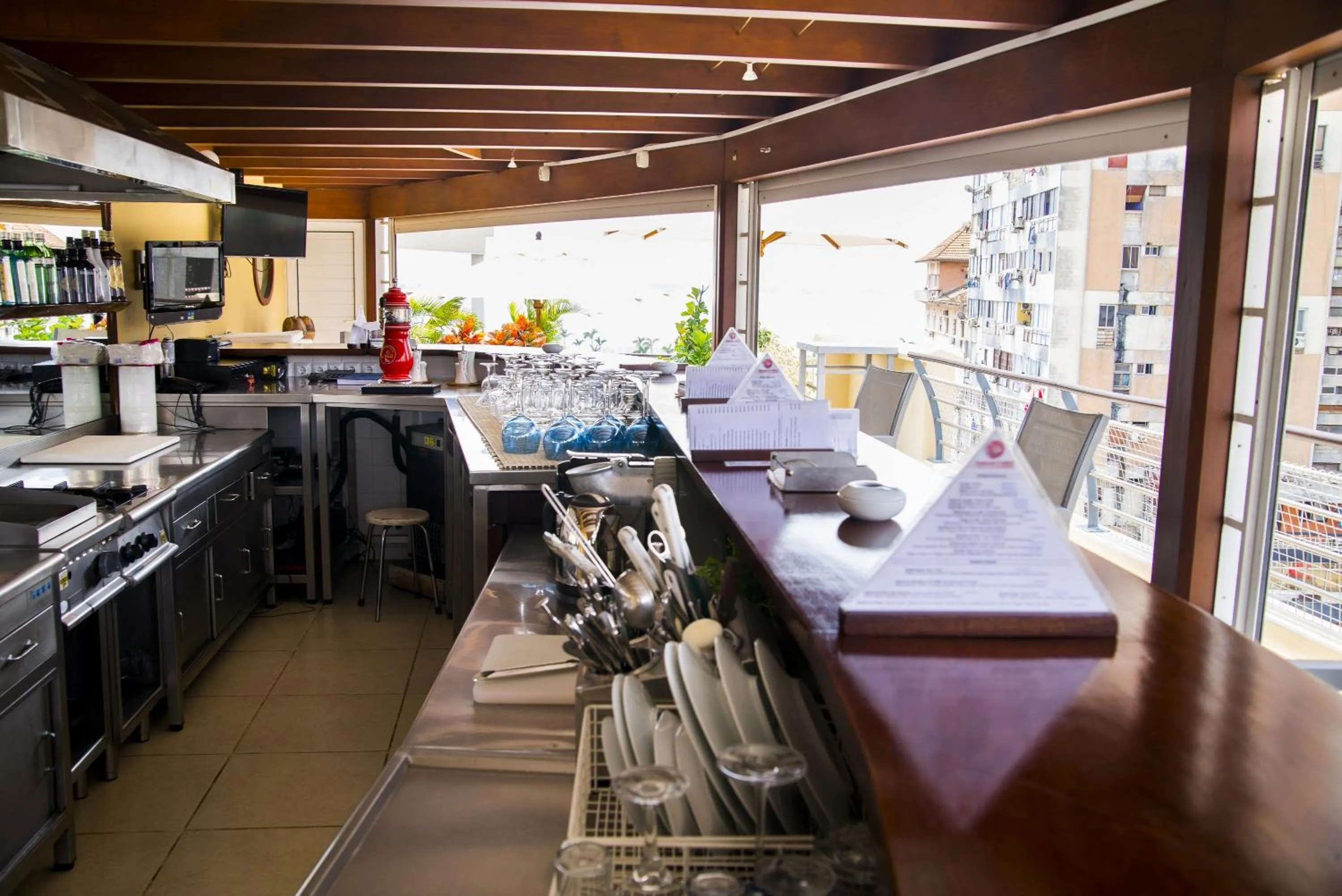 Lounge or bar in Hotel Continental Luanda