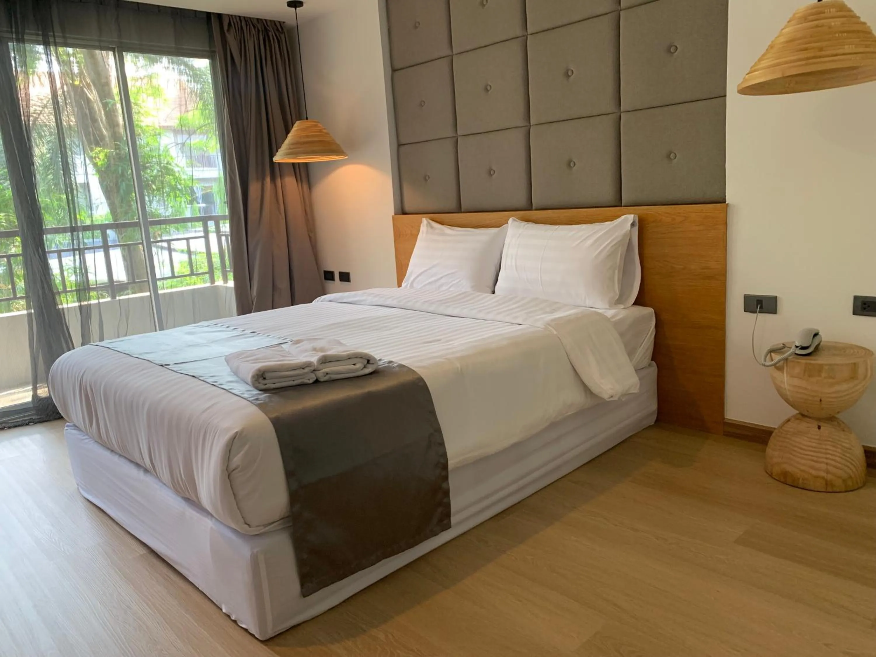 Bed in Oun Hotel Bangkok