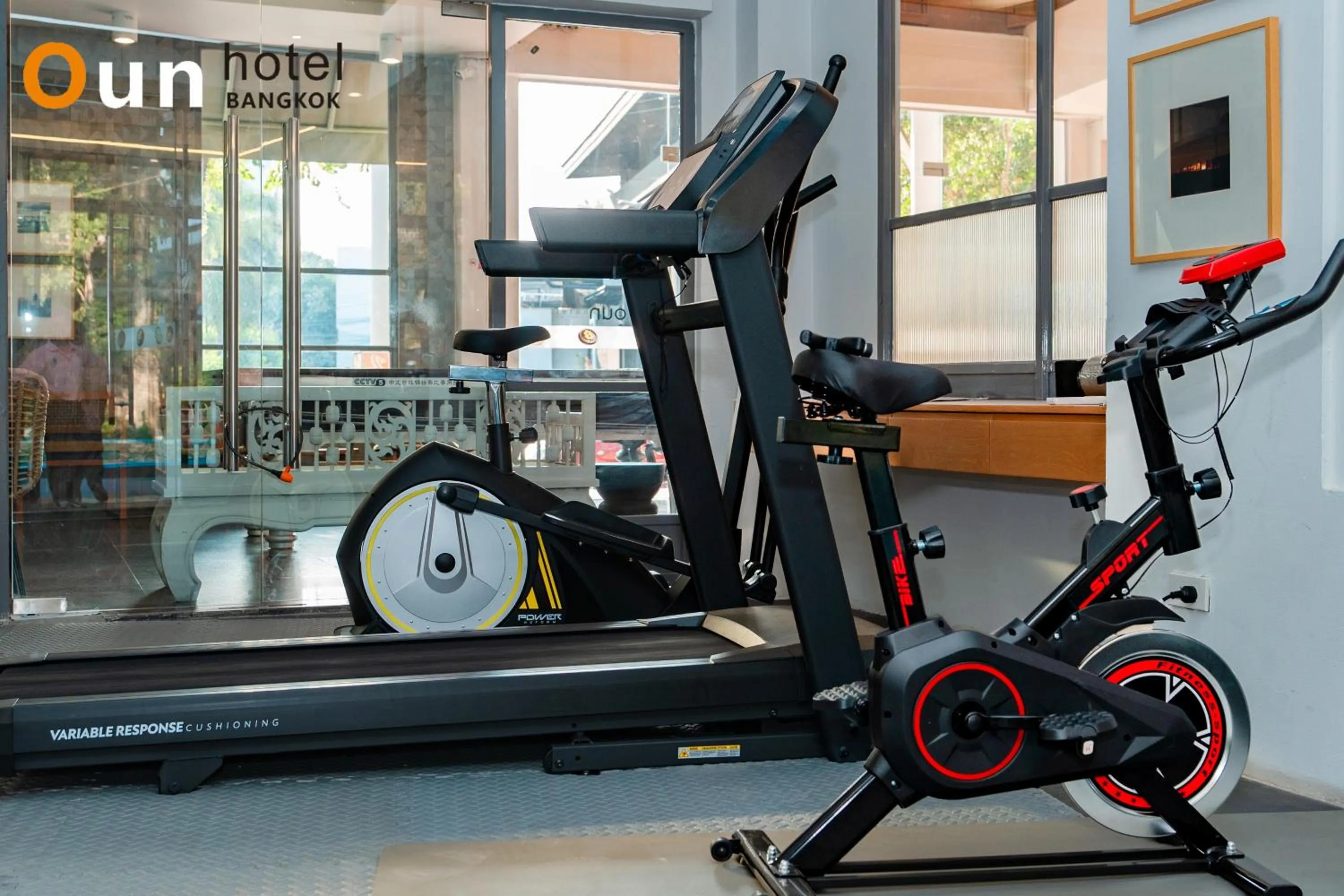 Fitness centre/facilities in Oun Hotel Bangkok
