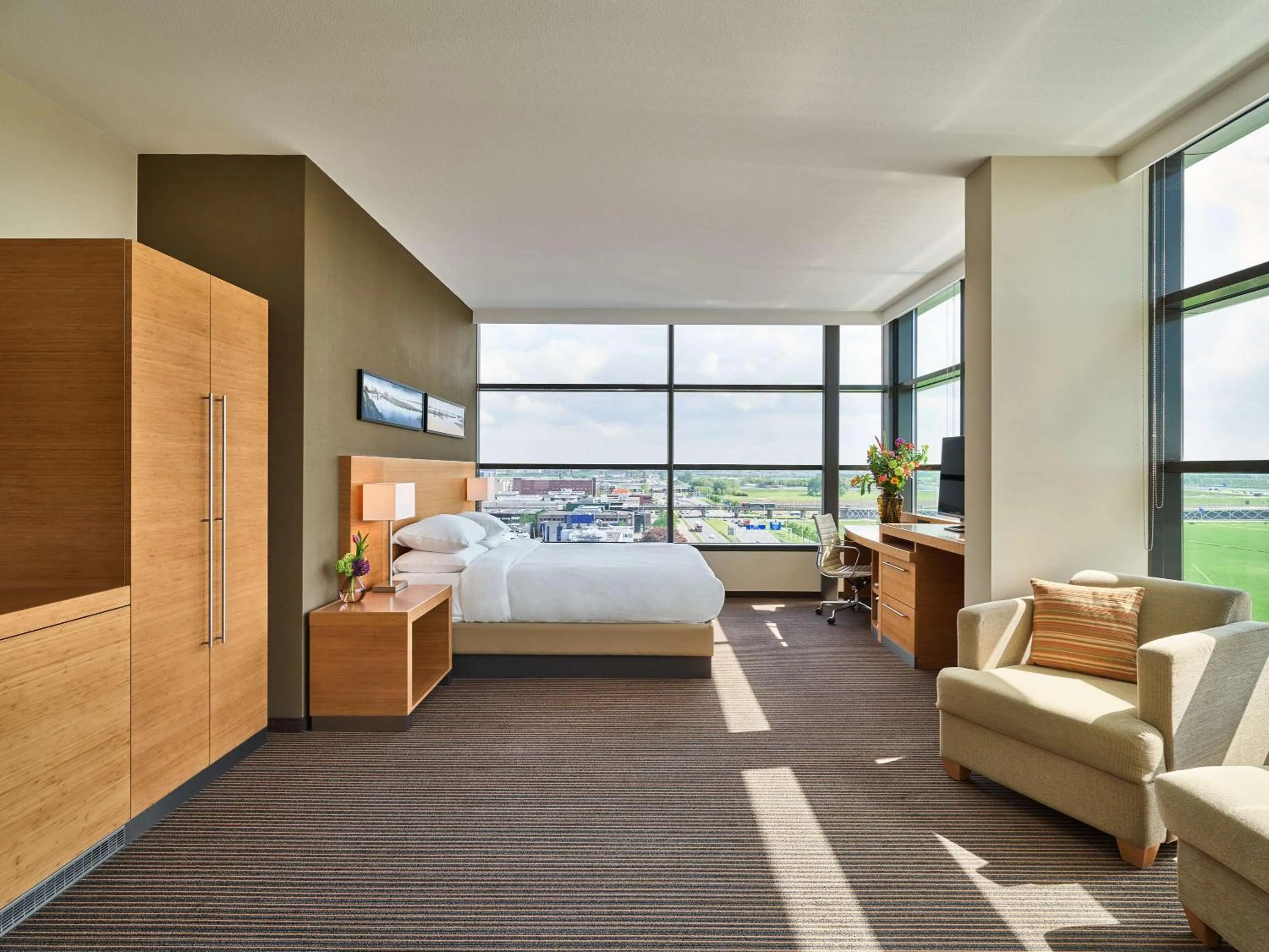 Bedroom, Bed in Hyatt Place Amsterdam Airport