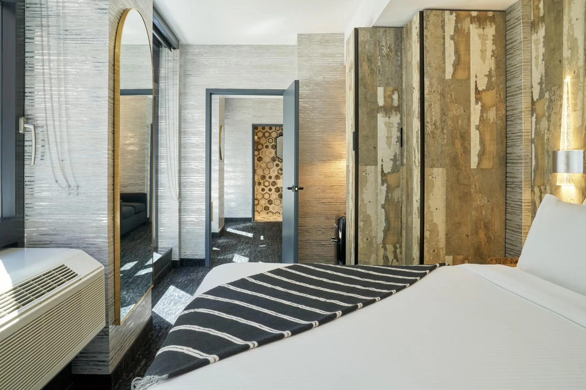 Bed in The FIDI Hotel