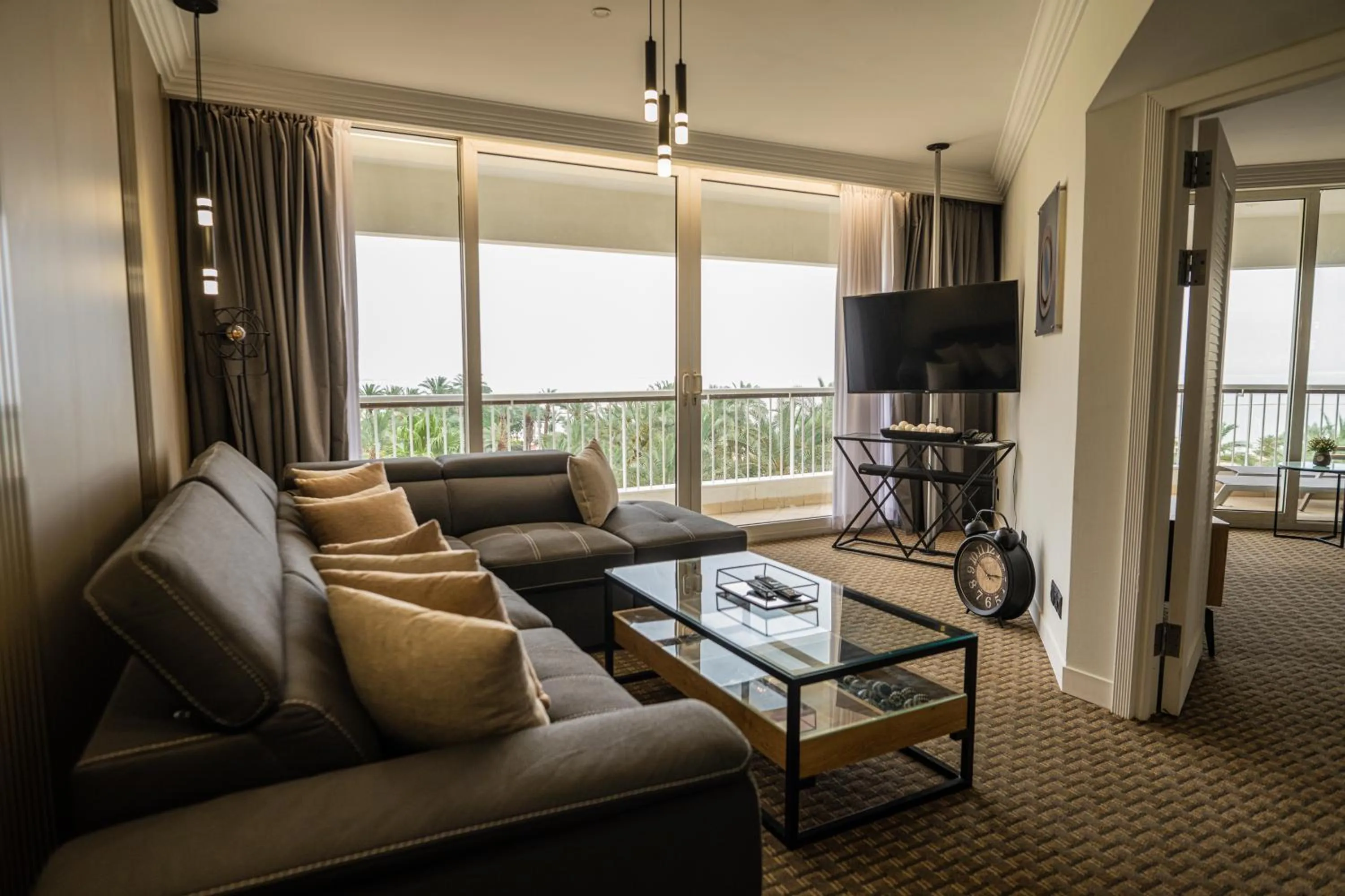 Living room in David Dead Sea Resort & Spa