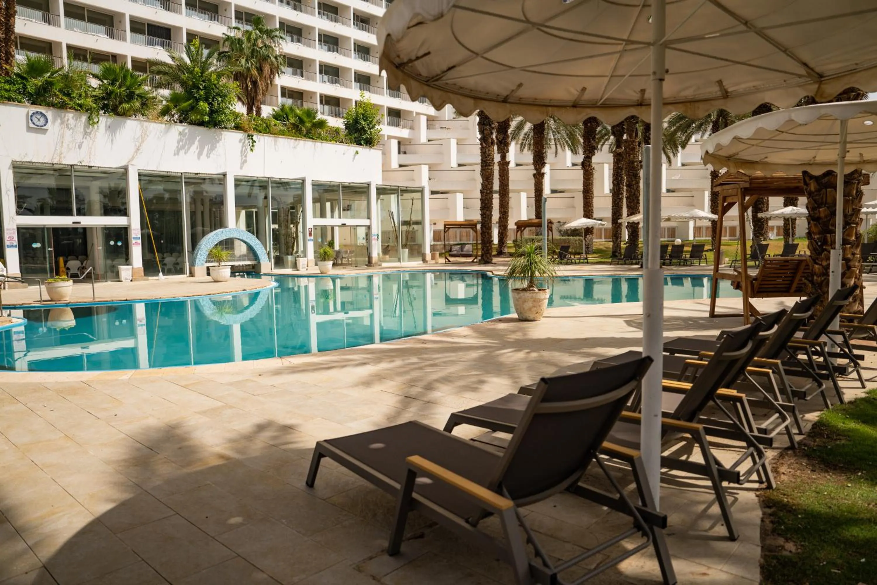 Pool view in David Dead Sea Resort & Spa