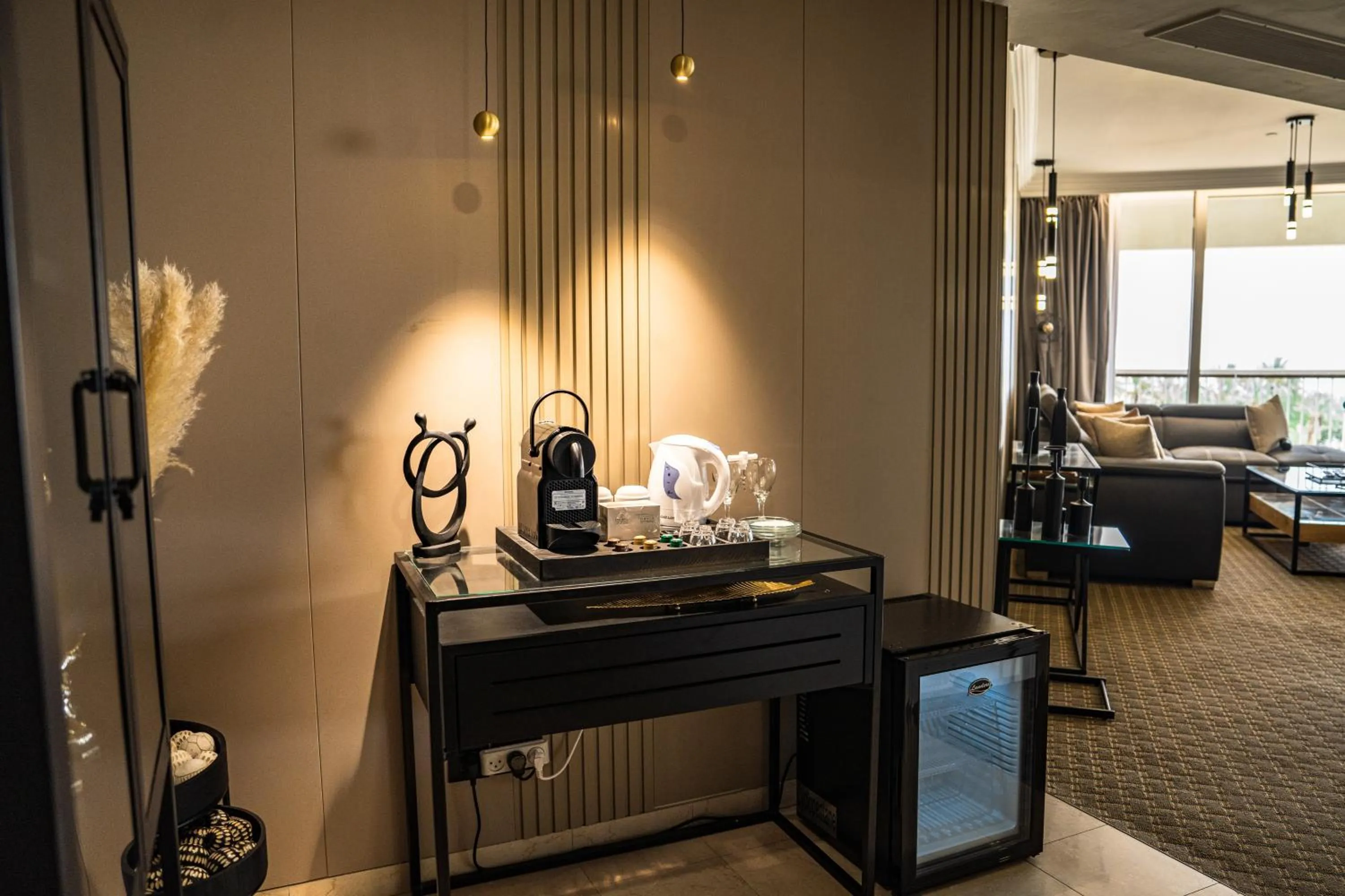 Living room in David Dead Sea Resort & Spa