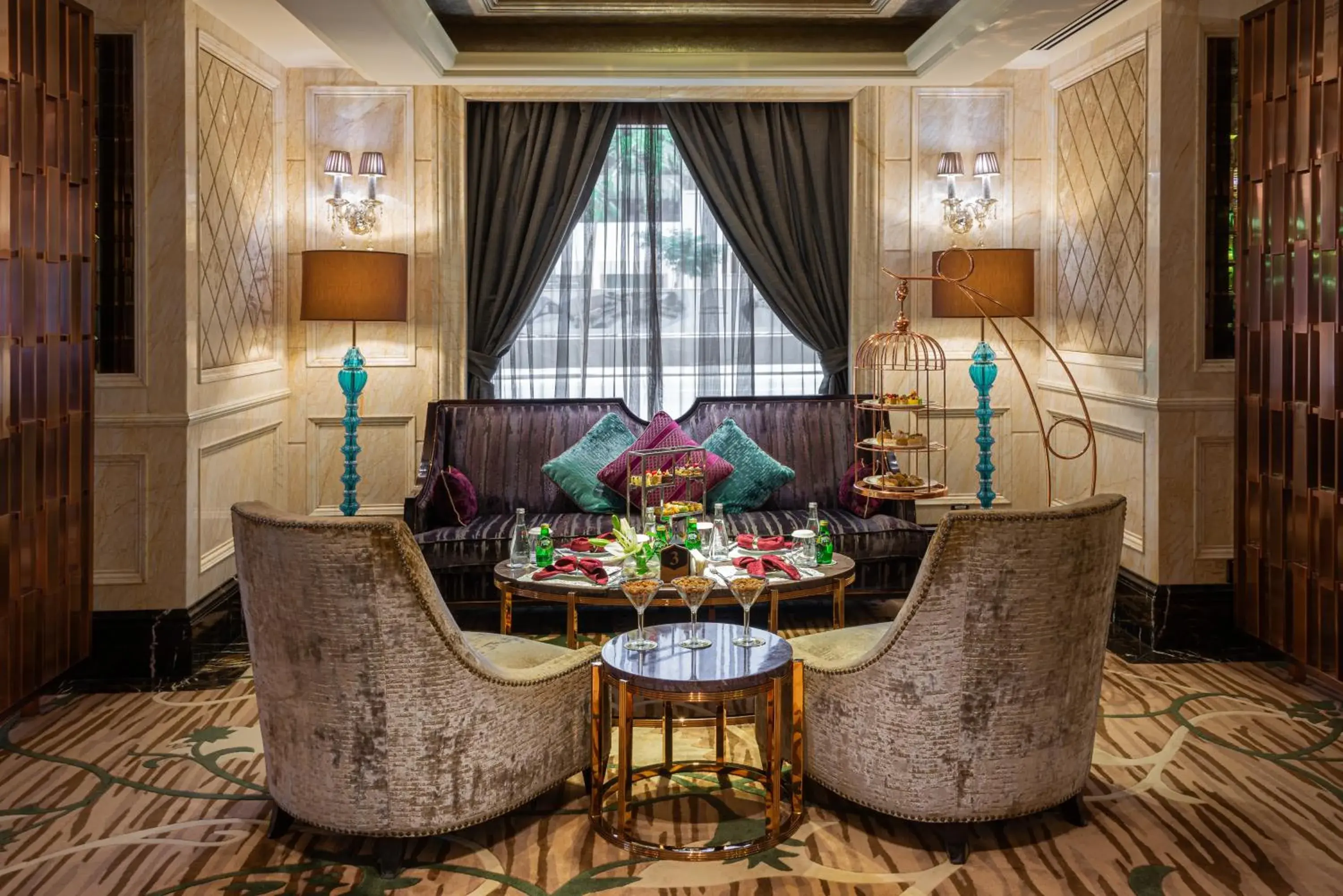 Lounge or bar in Narcissus Riyadh Hotel & Spa Lounge or bar in Narcissus Riyadh Hotel & Spa