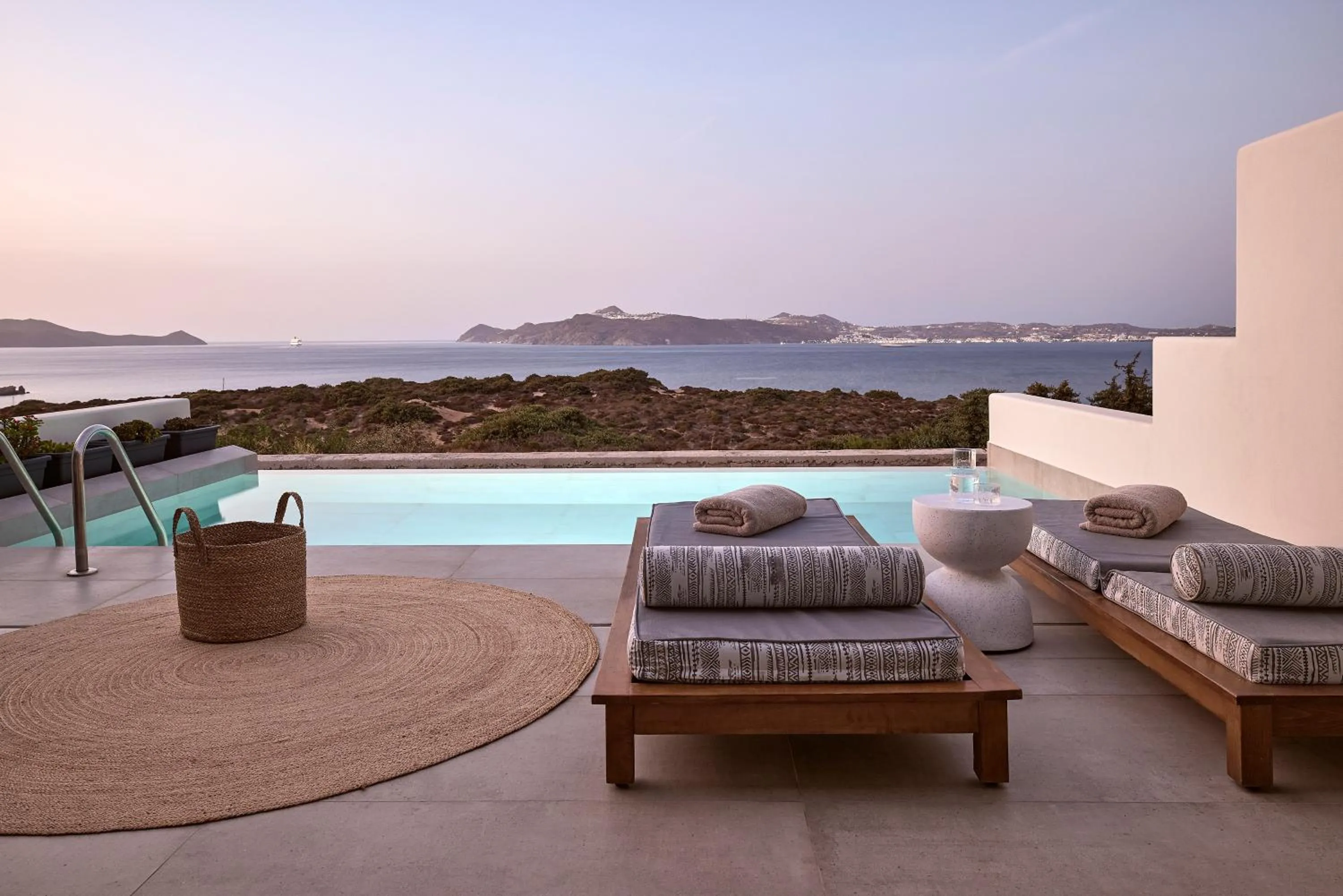 Sea view in Hotel Milos Sea Resort