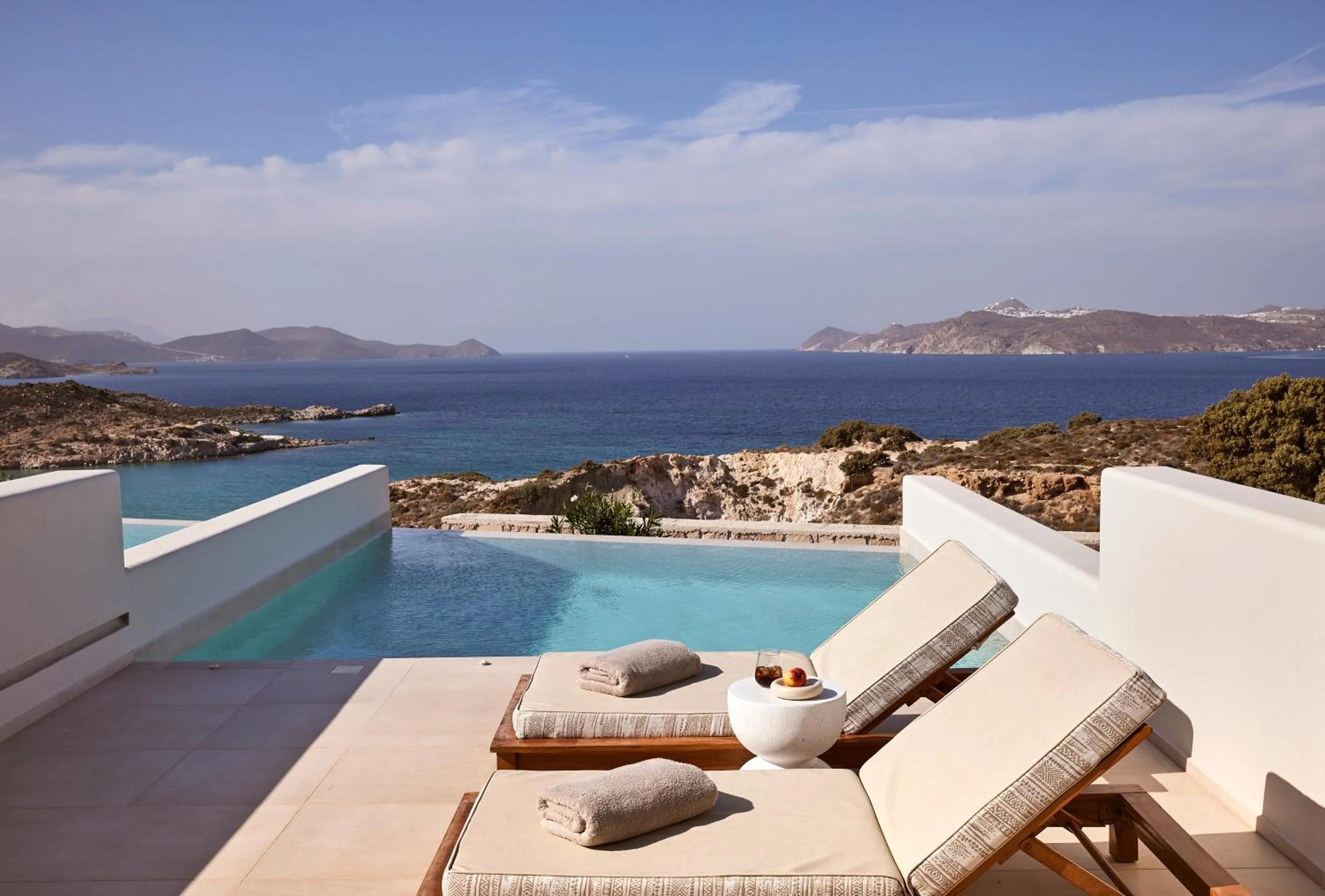 Sea view in Hotel Milos Sea Resort