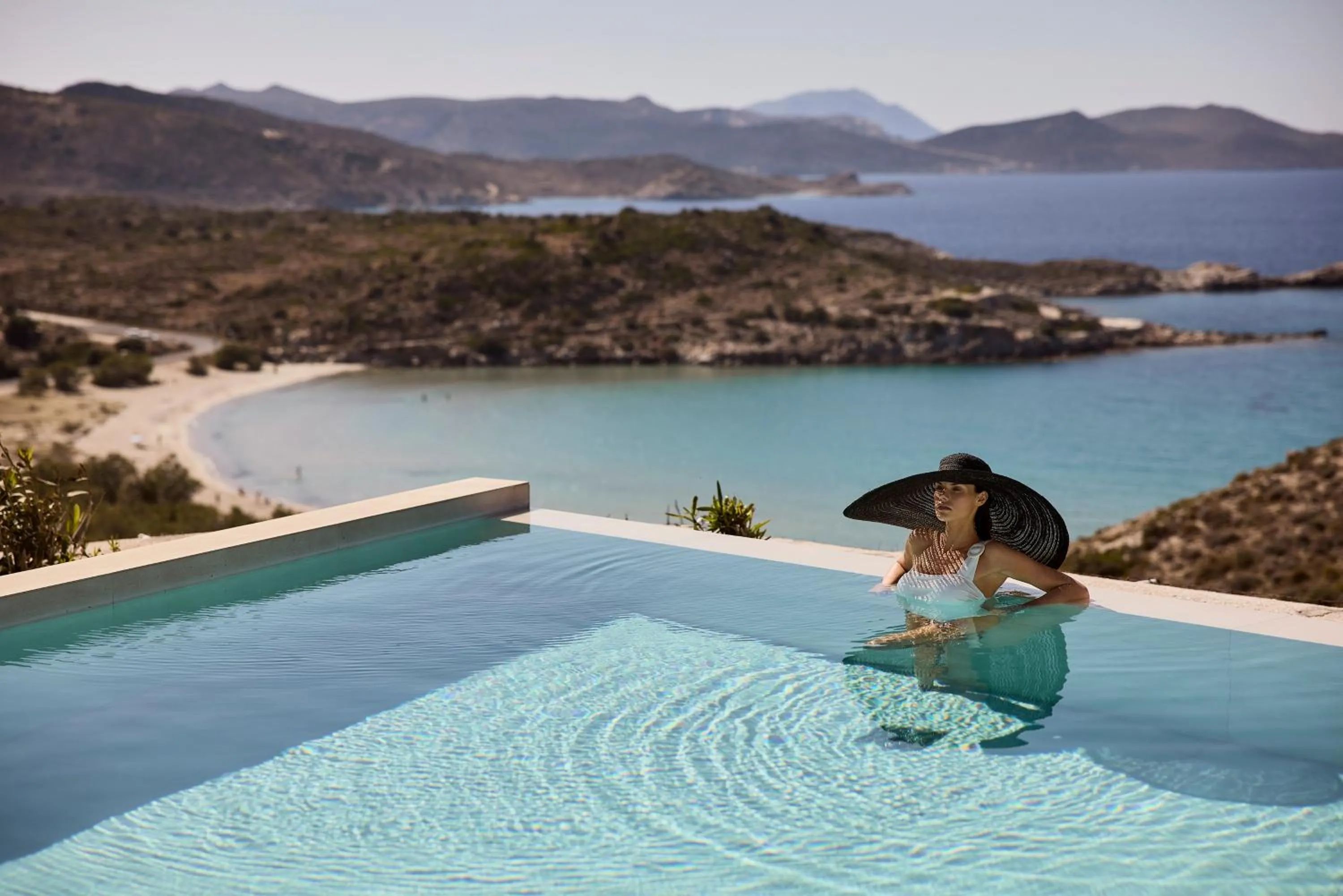 People in Hotel Milos Sea Resort