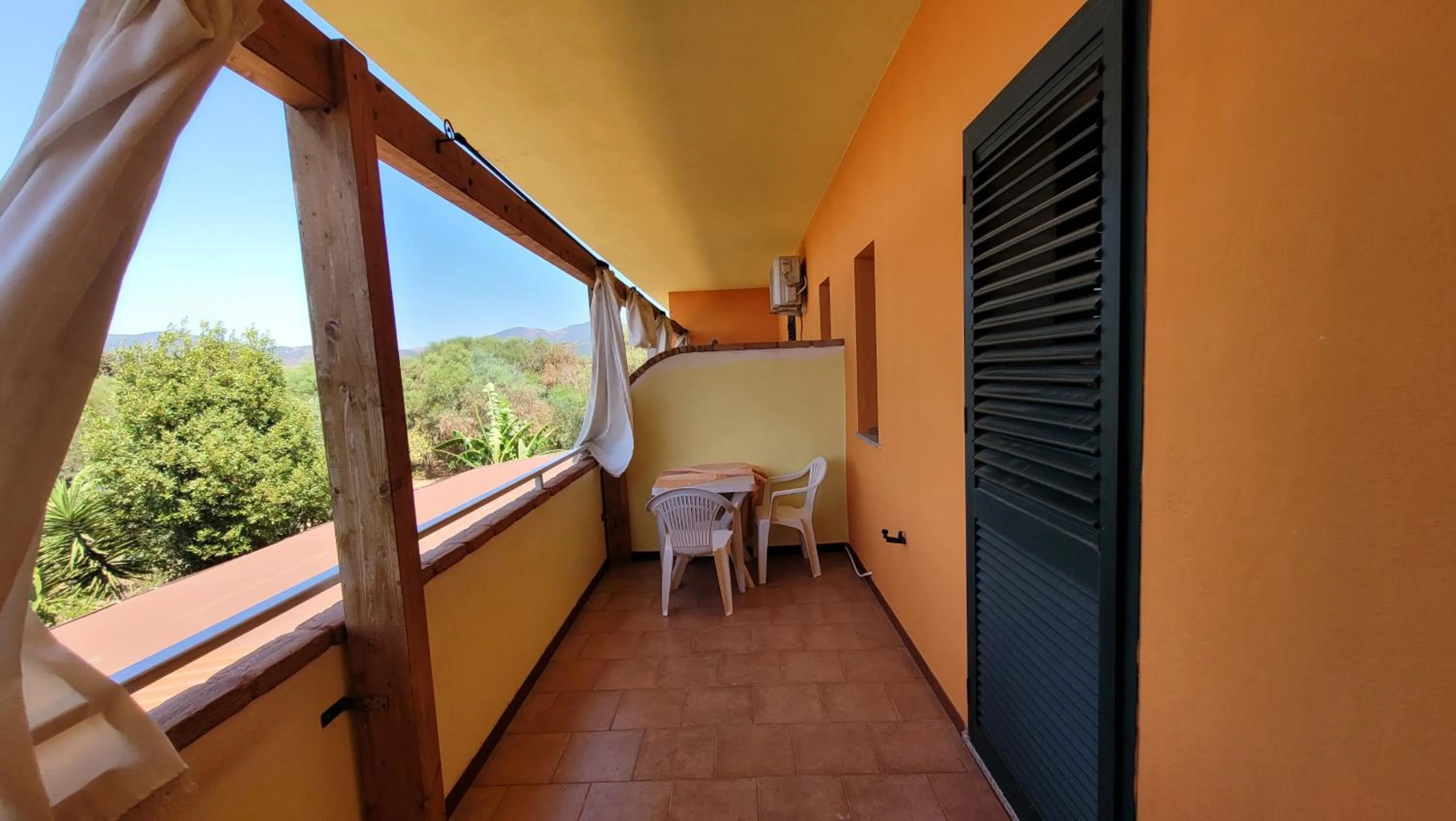 Balcony/Terrace in B&B da Donatella