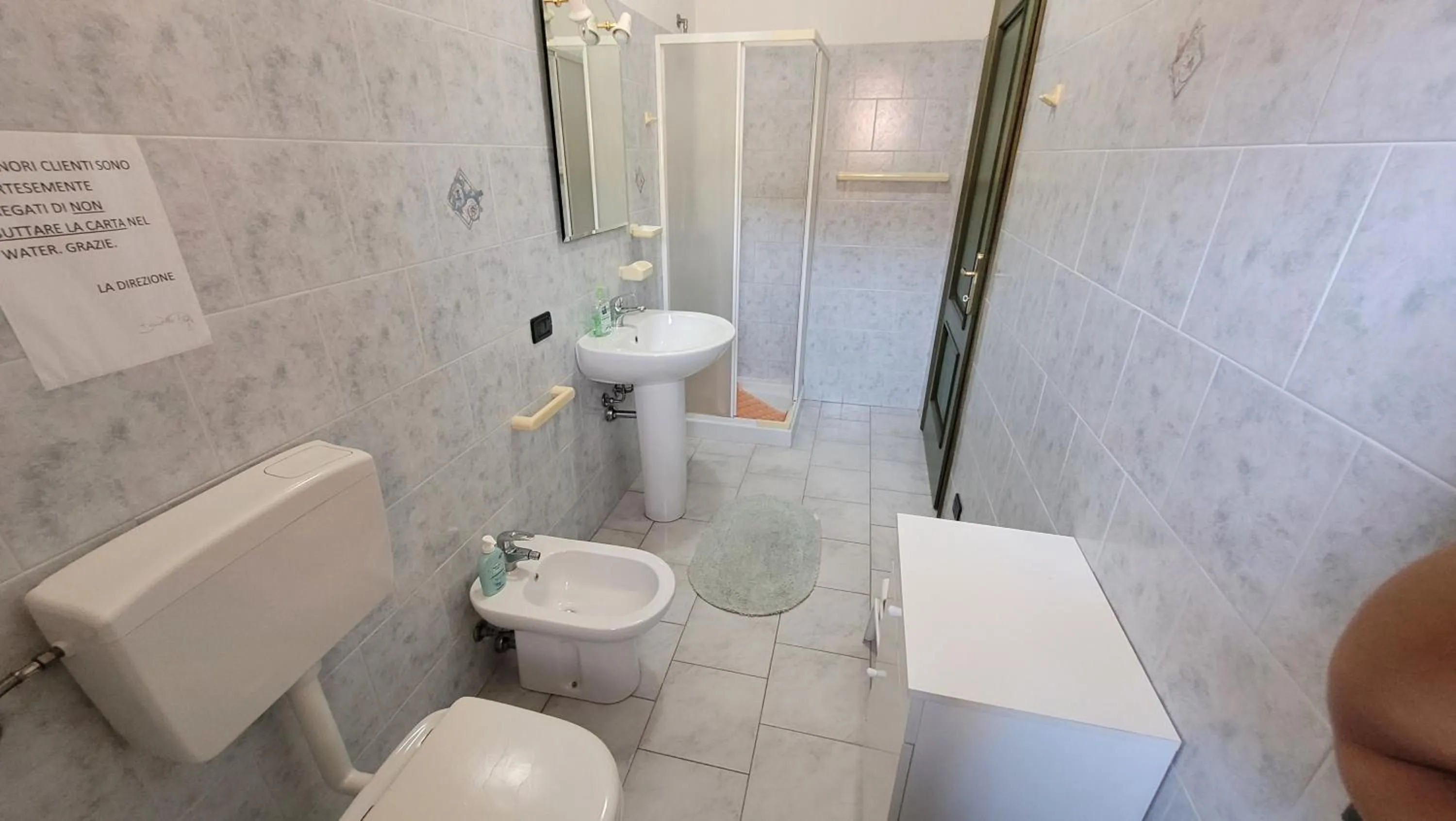 Bathroom in B&B da Donatella