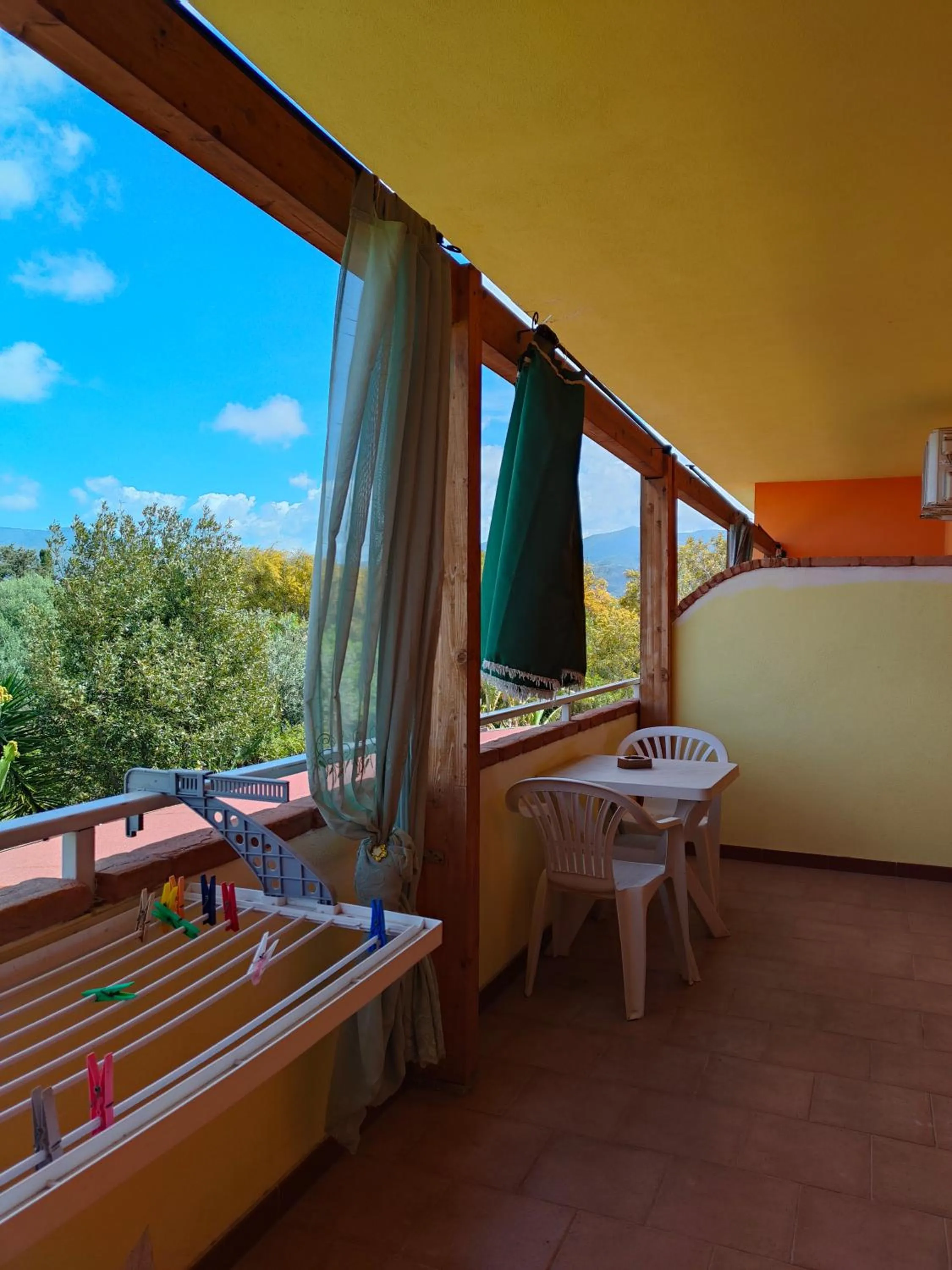 Balcony/Terrace in B&B da Donatella