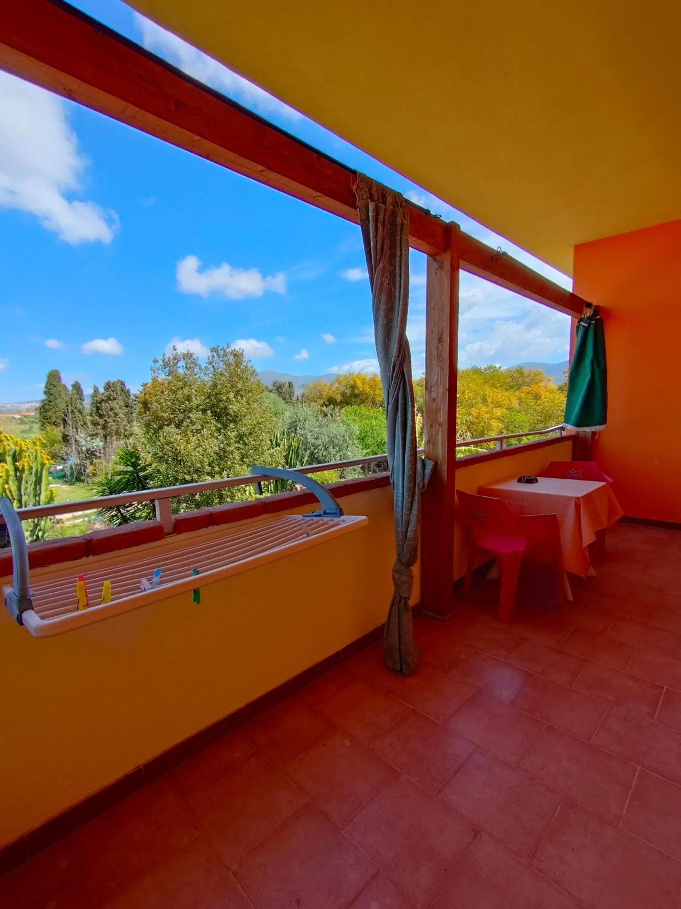 Balcony/Terrace in B&B da Donatella