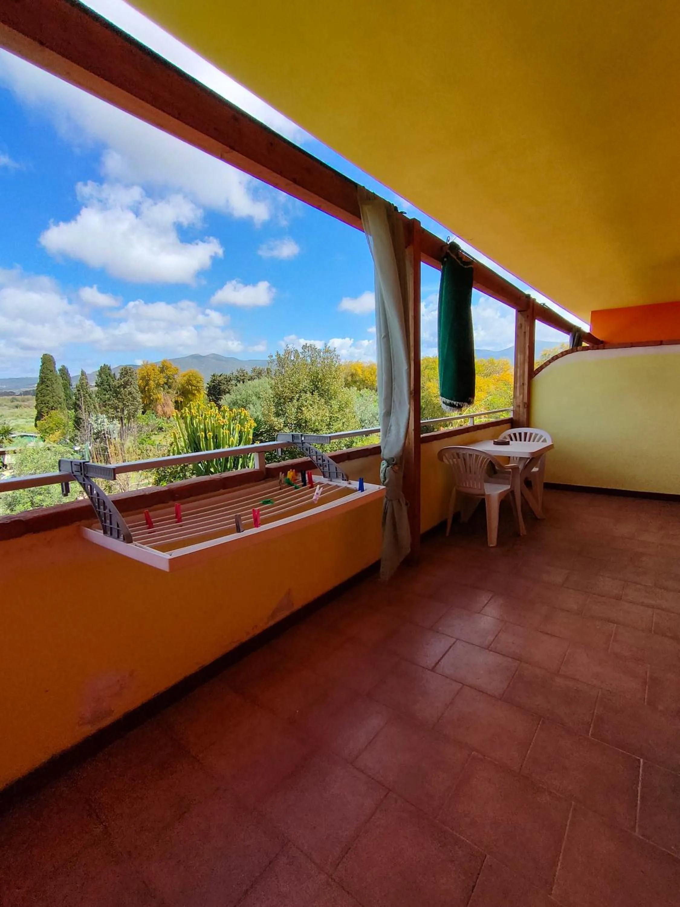 Balcony/Terrace in B&B da Donatella